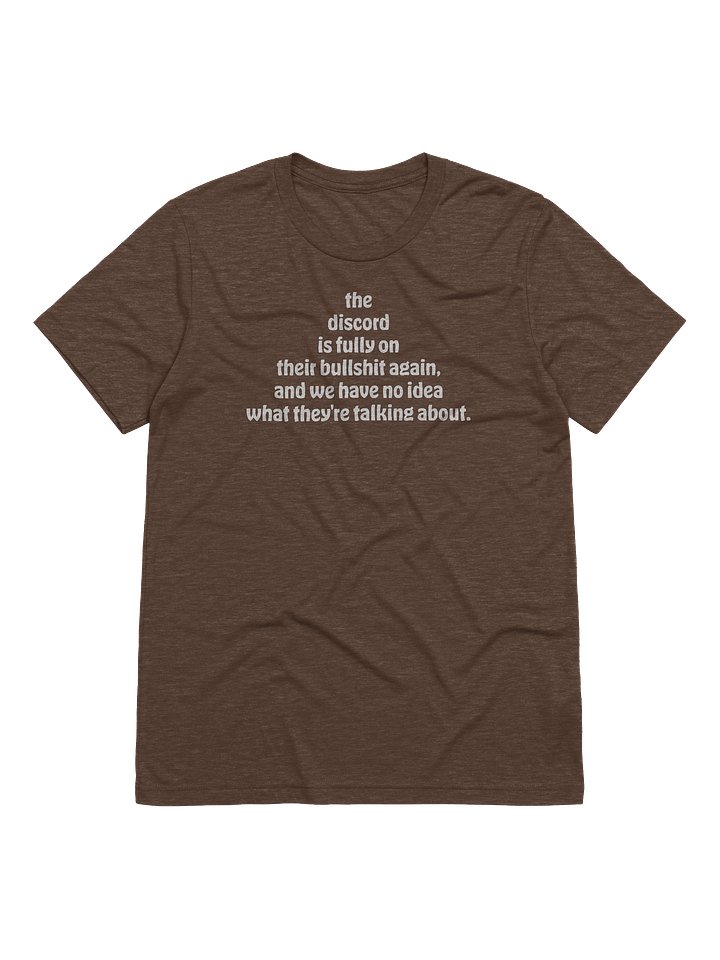 The Discord / Unisex Tri-Blend Shirt product image (7)