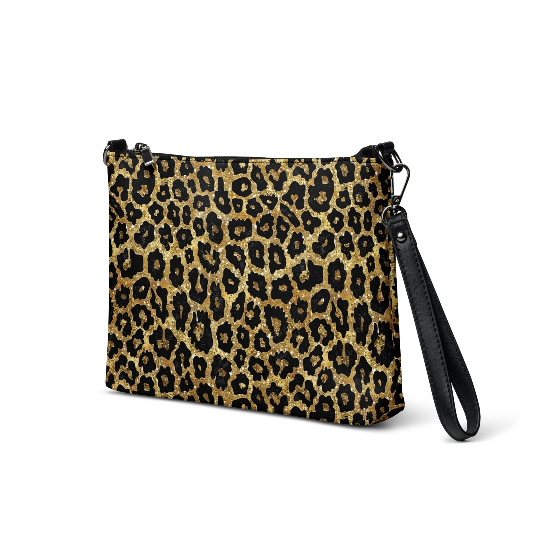 Stylish Gold Leopard Print Crossbody Bag for Everyday Use product image (2)