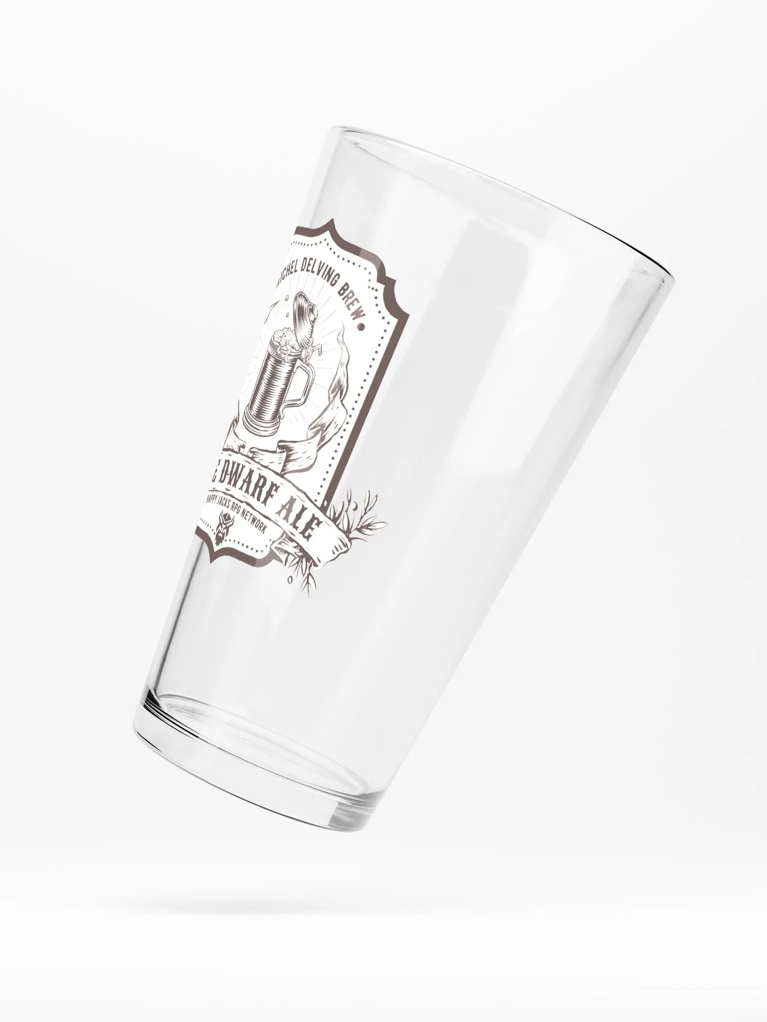 Fire Dwarf Ale Pint Glass product image (5)