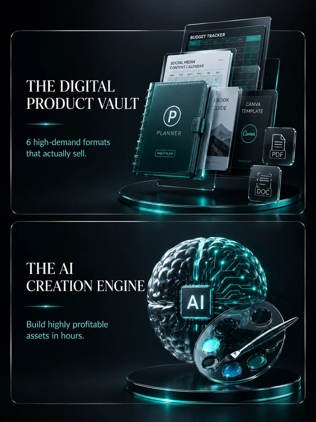 Etsy & Pinterest Digital Product Matrix product image (3)