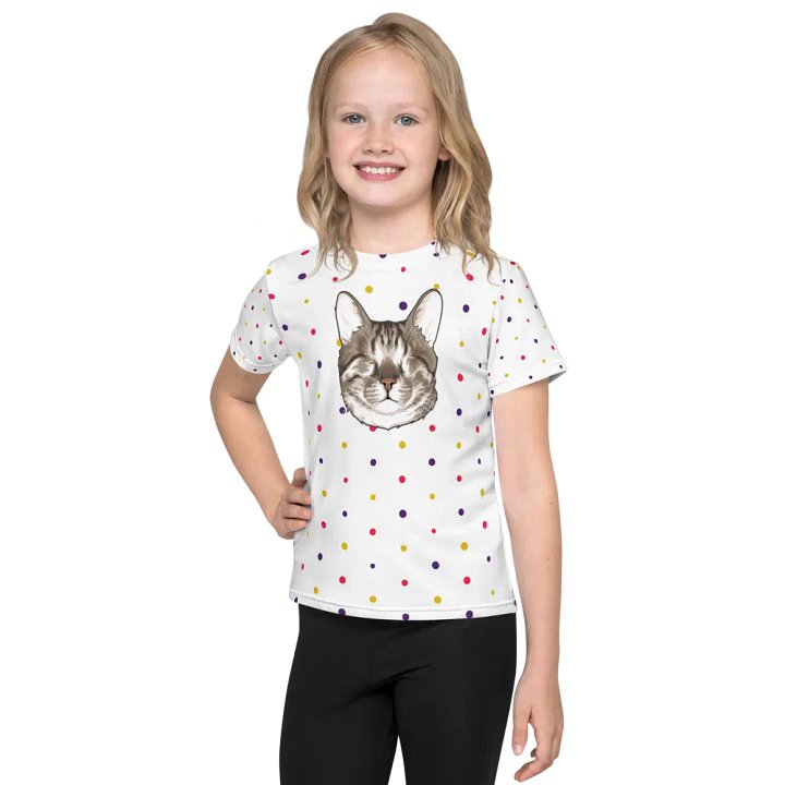 Blind Cat Dmitri Kids' T-Shirt product image (1)