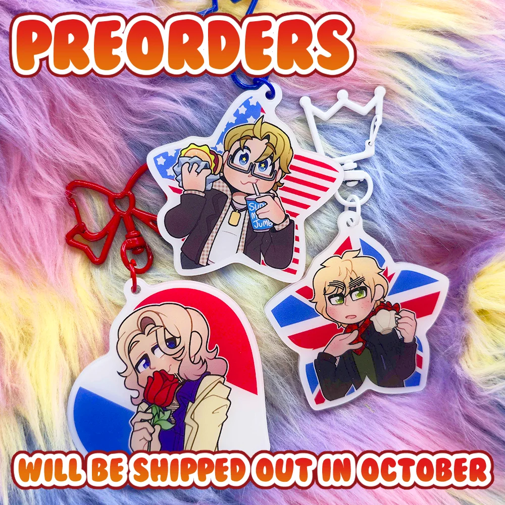 Wine, Tea, & Fast Food | Acrylic Charm Set product image (1)