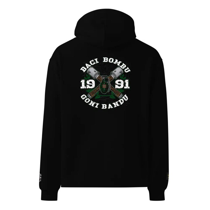 BACI BOMBU 1991 Unisex Oversized Hoodie product image (1)