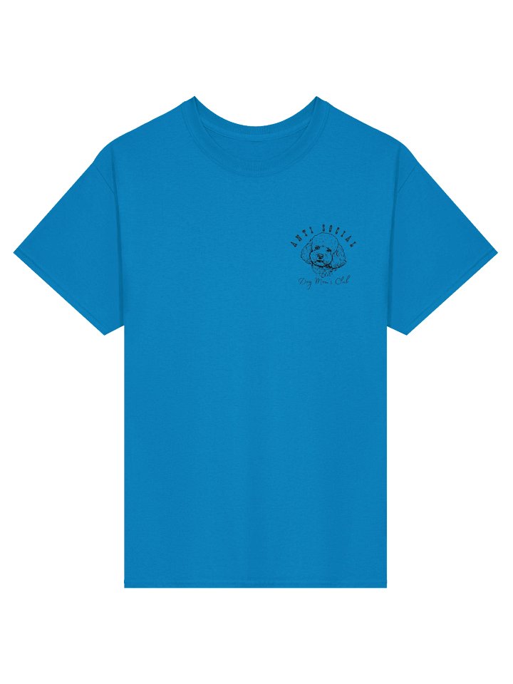 Curly-Haired Dog Mom Club Tee product image (1)