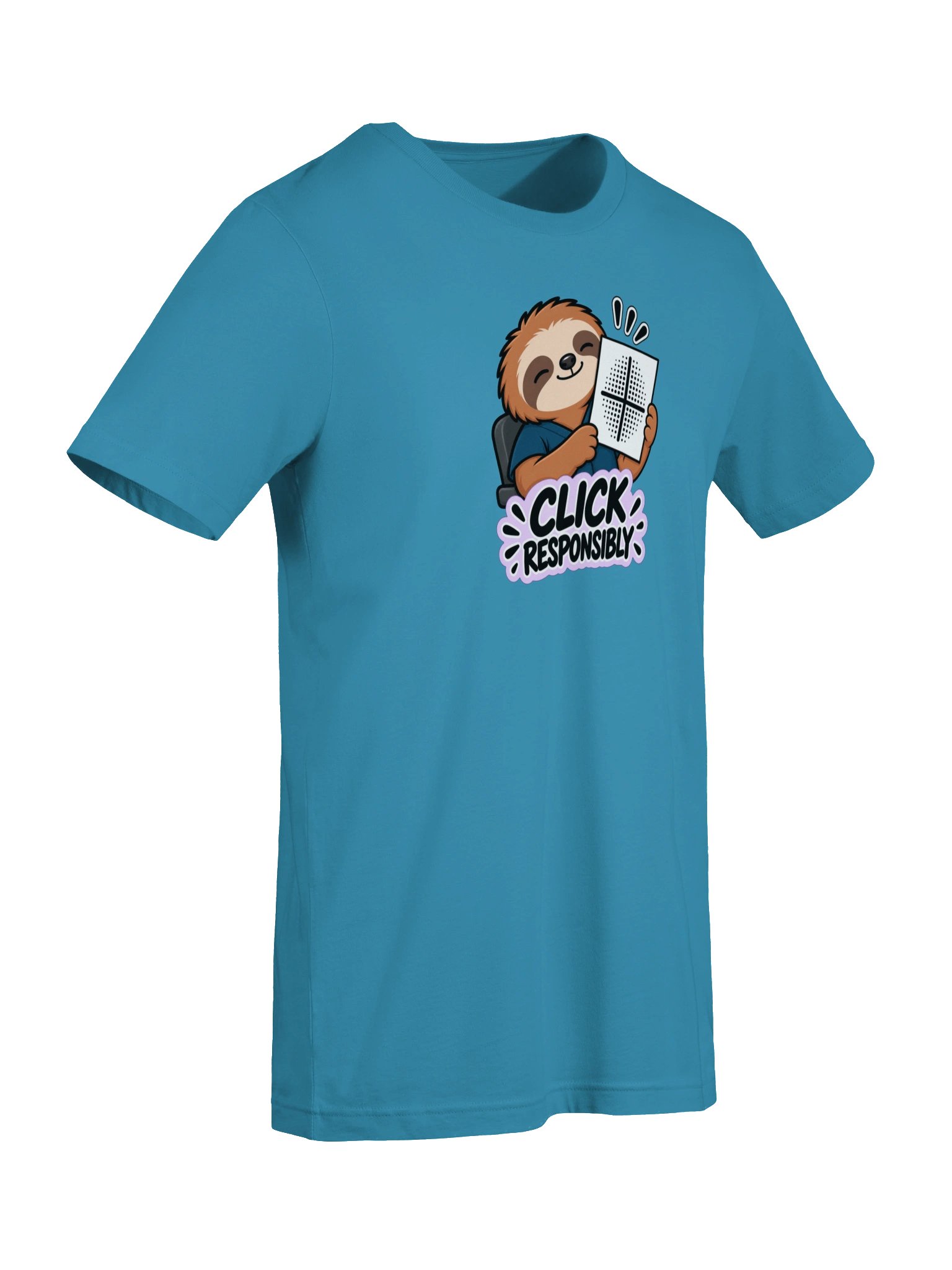 Sleepy Optometrist Click Responsibly T-Shirt product image (8)