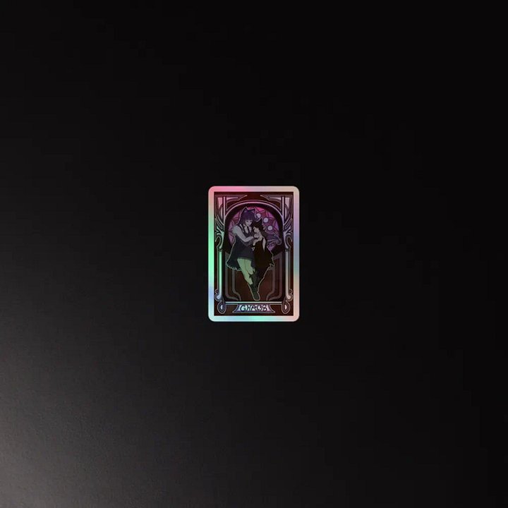 Autocollant holographique de Chaos Foundry product image (2)