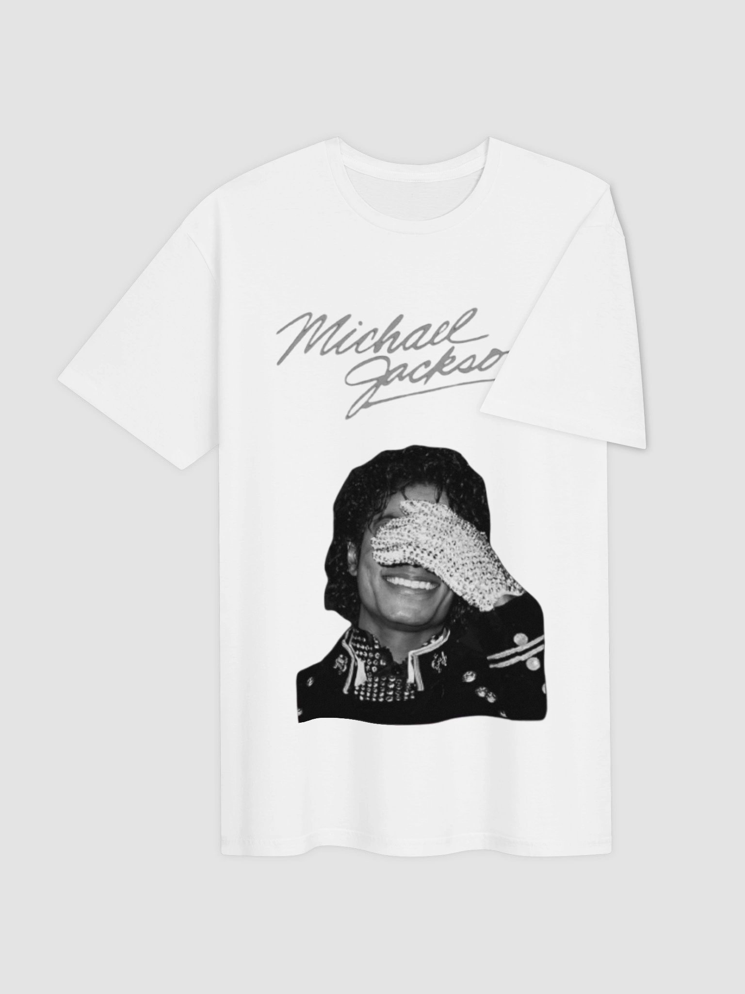 Michael Jackson Signature T-Shirt | Crystal Glove Graphic product image (3)