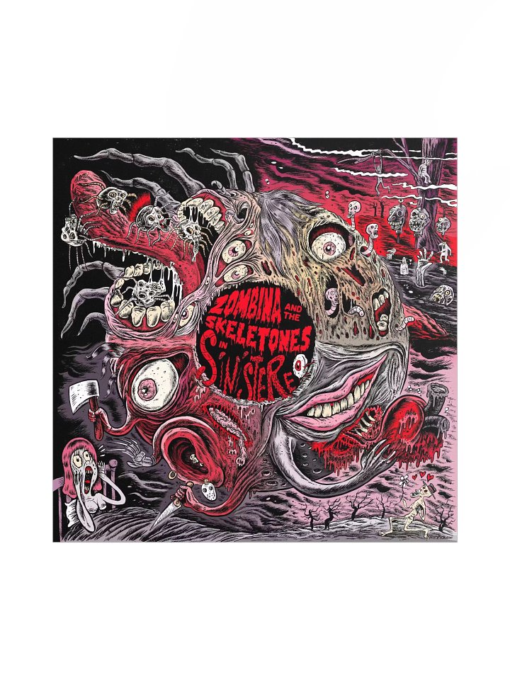 Zombina and the Skeletones in Sinistereo POSTER! product image (1)