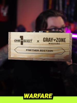 Huge shoutout to @1 Shot and @grayzonewarfare for hooking me up with the gzw partner crate! #grayzonewarfare #spearhead #gzwtaskforcealpha #gzw #1shotenergypartner 