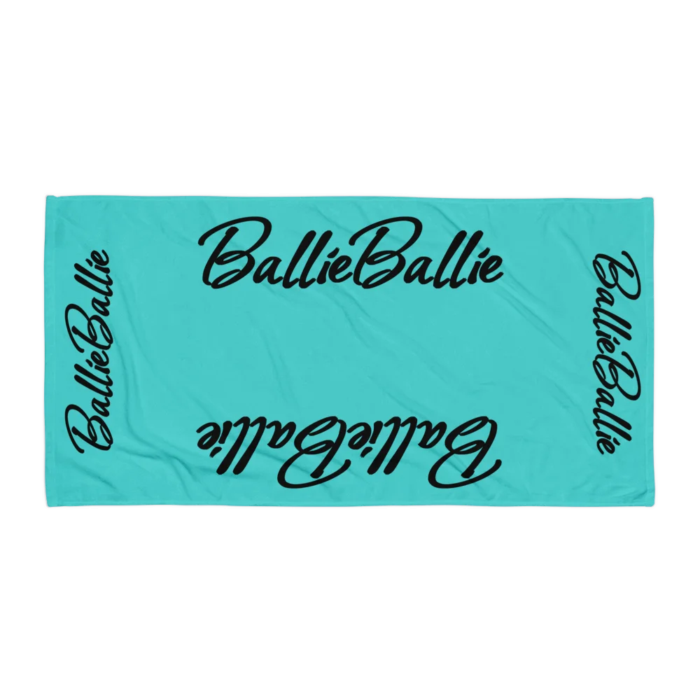 Strandhanddoek Dark Turquoise product image (2)