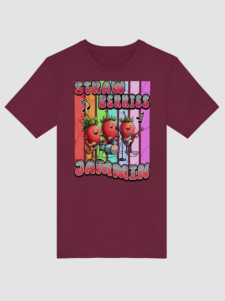 Strawberries Jammin Band T-Shirt product image (1)