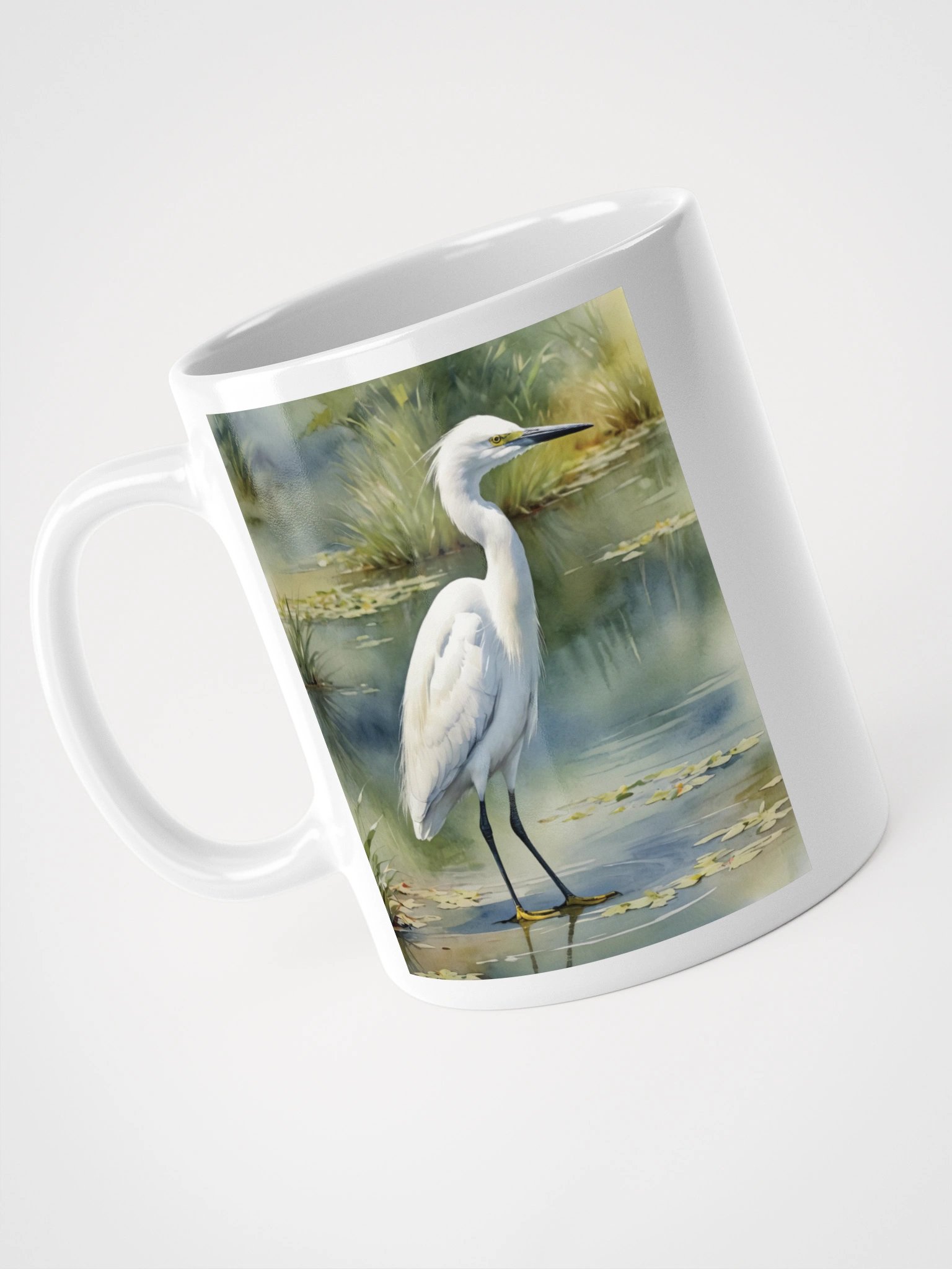 Snowy Egret Mug product image (5)