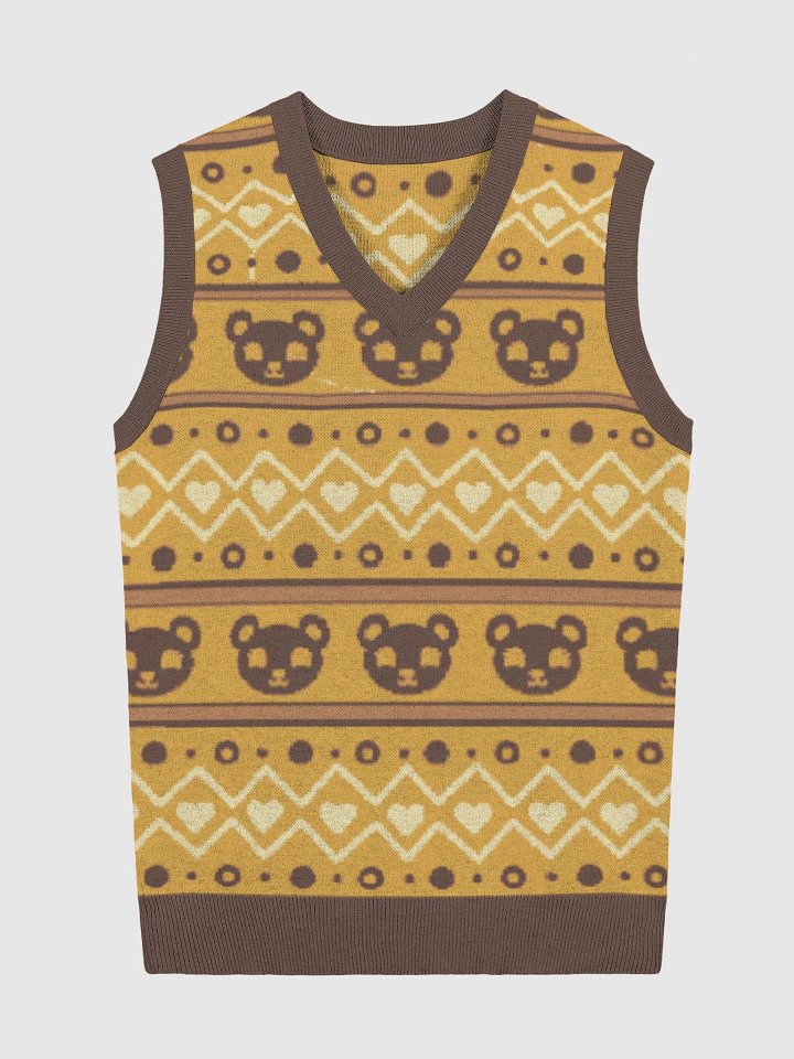 TeddyChan Christmas Vest - Yellow product image (1)