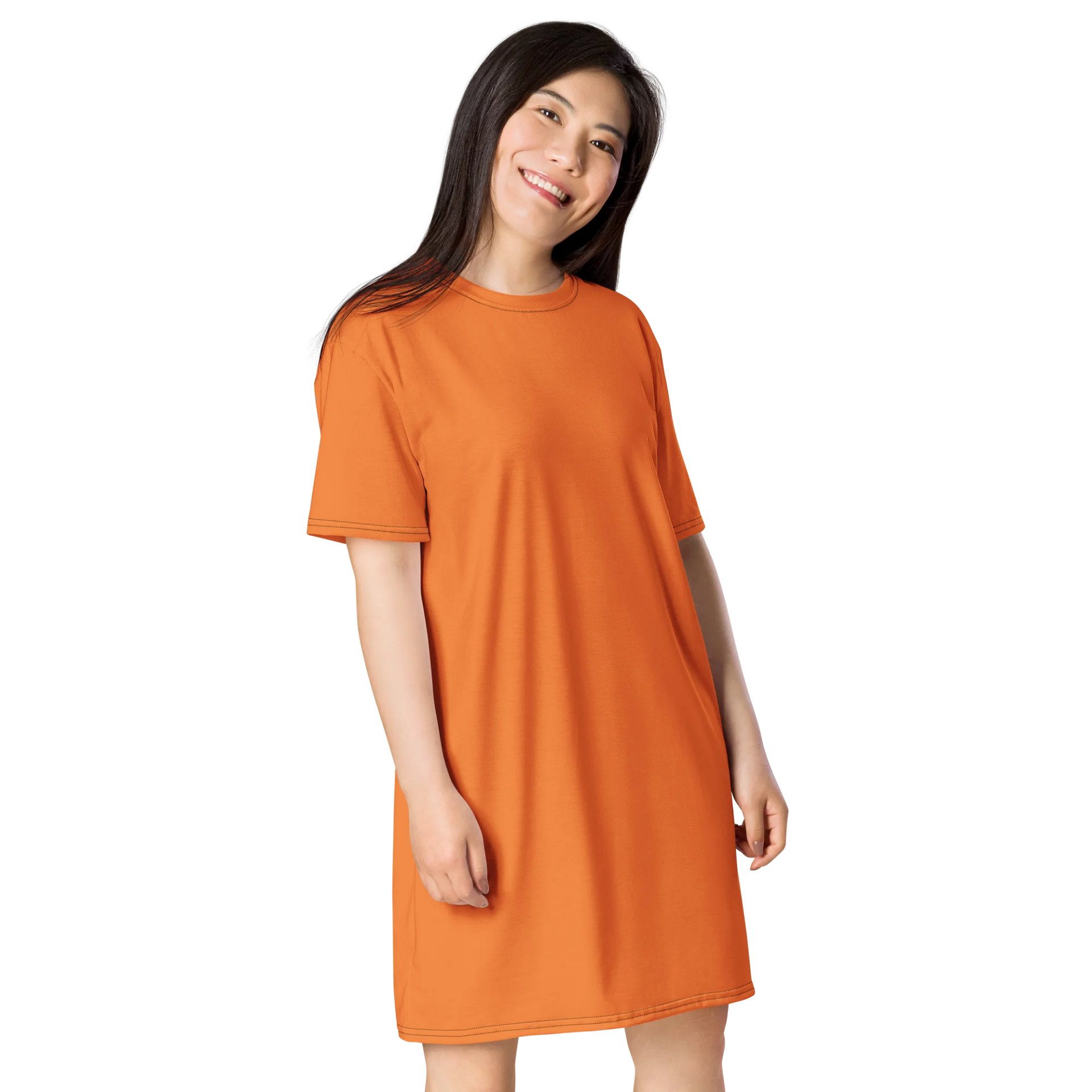 Flamenco Oversized T-Shirt Dress | Stretchy Fabric | Casual or Formal Style | Sizes 2XS-6XL | Exclusive Design product image (4)