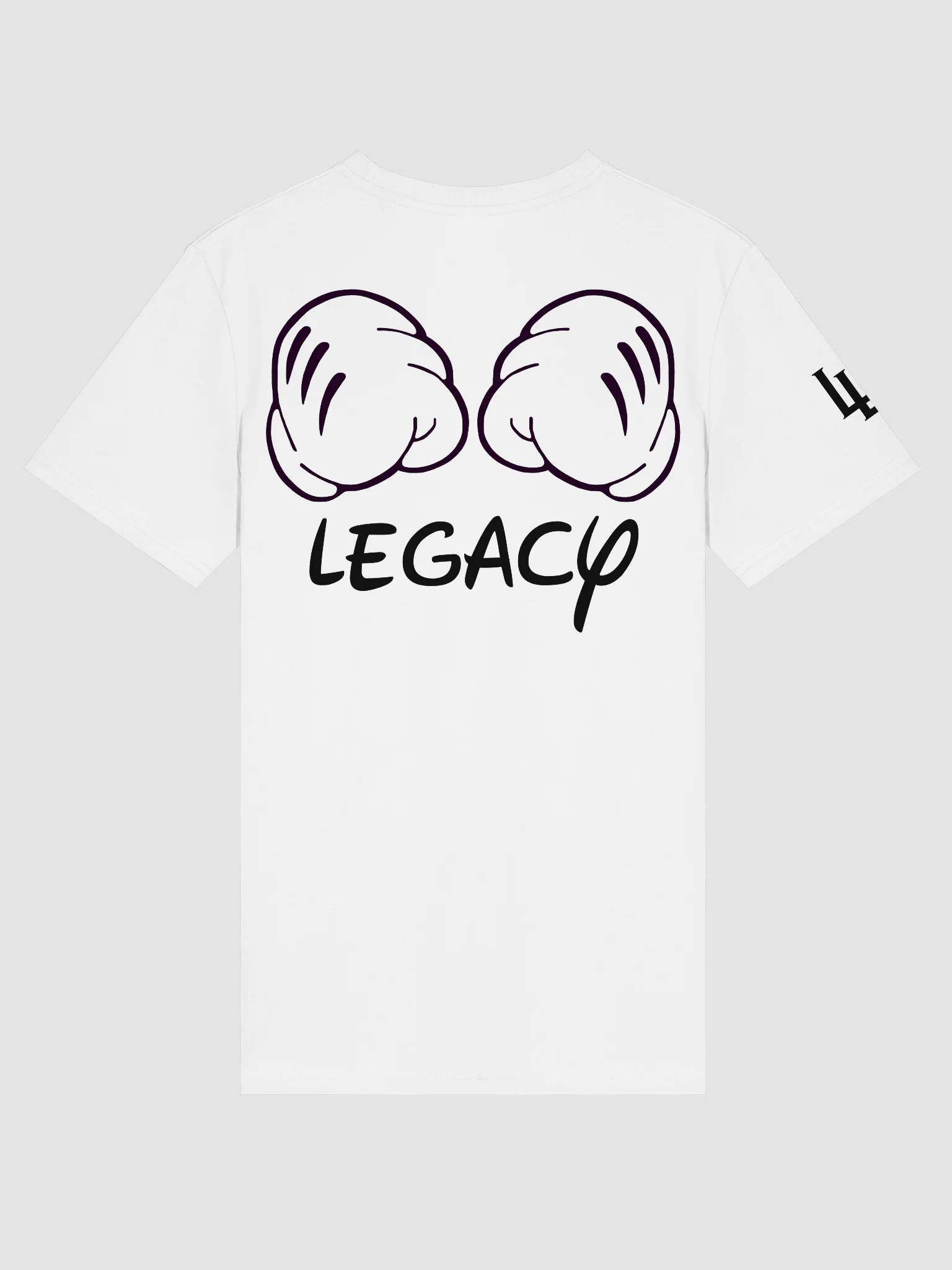 Disnerd Legacy Fists Tee | White product image (2)