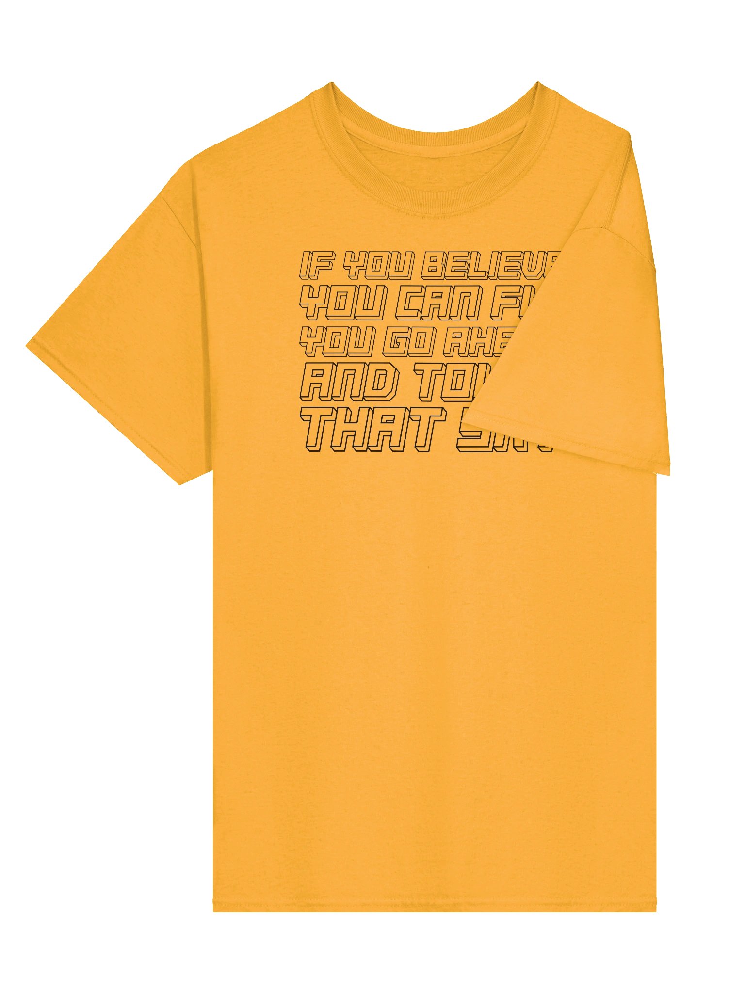 THE SELF REPORT TEE (BLACK TEXT) product image (21)