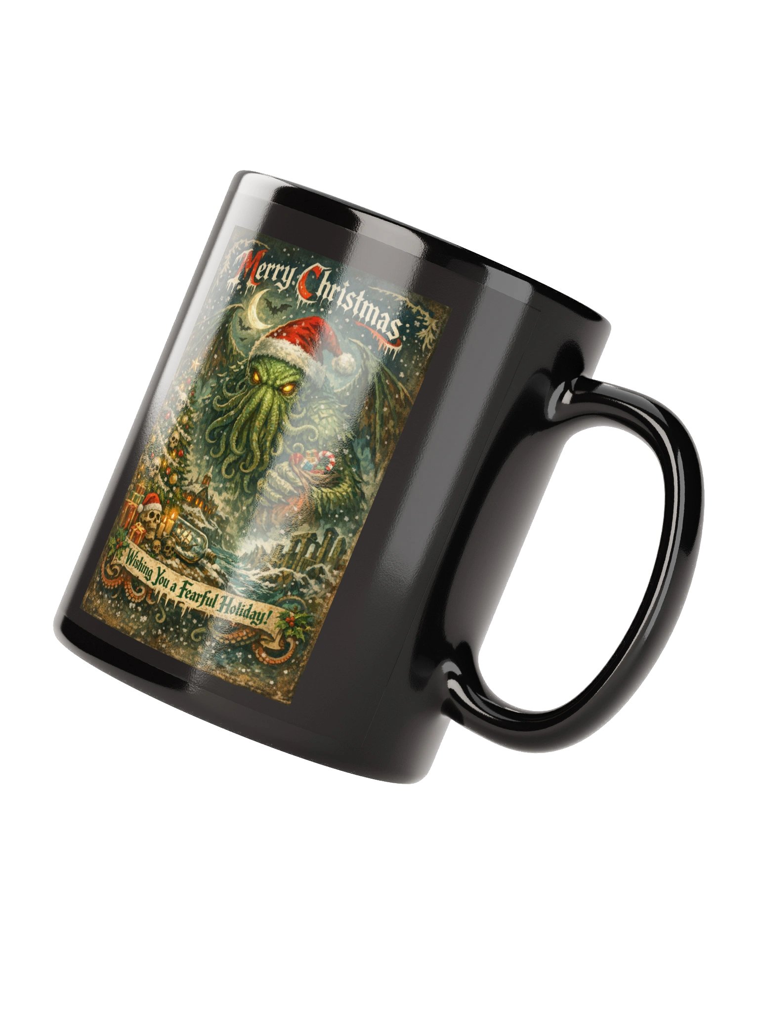Cthulhu Christmas mug product image (4)