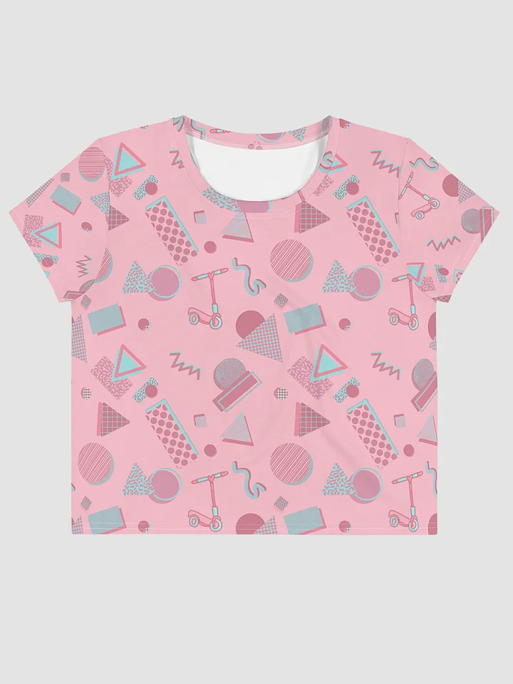 90s Scooter Pop Pastel Crop Tee product image (1)