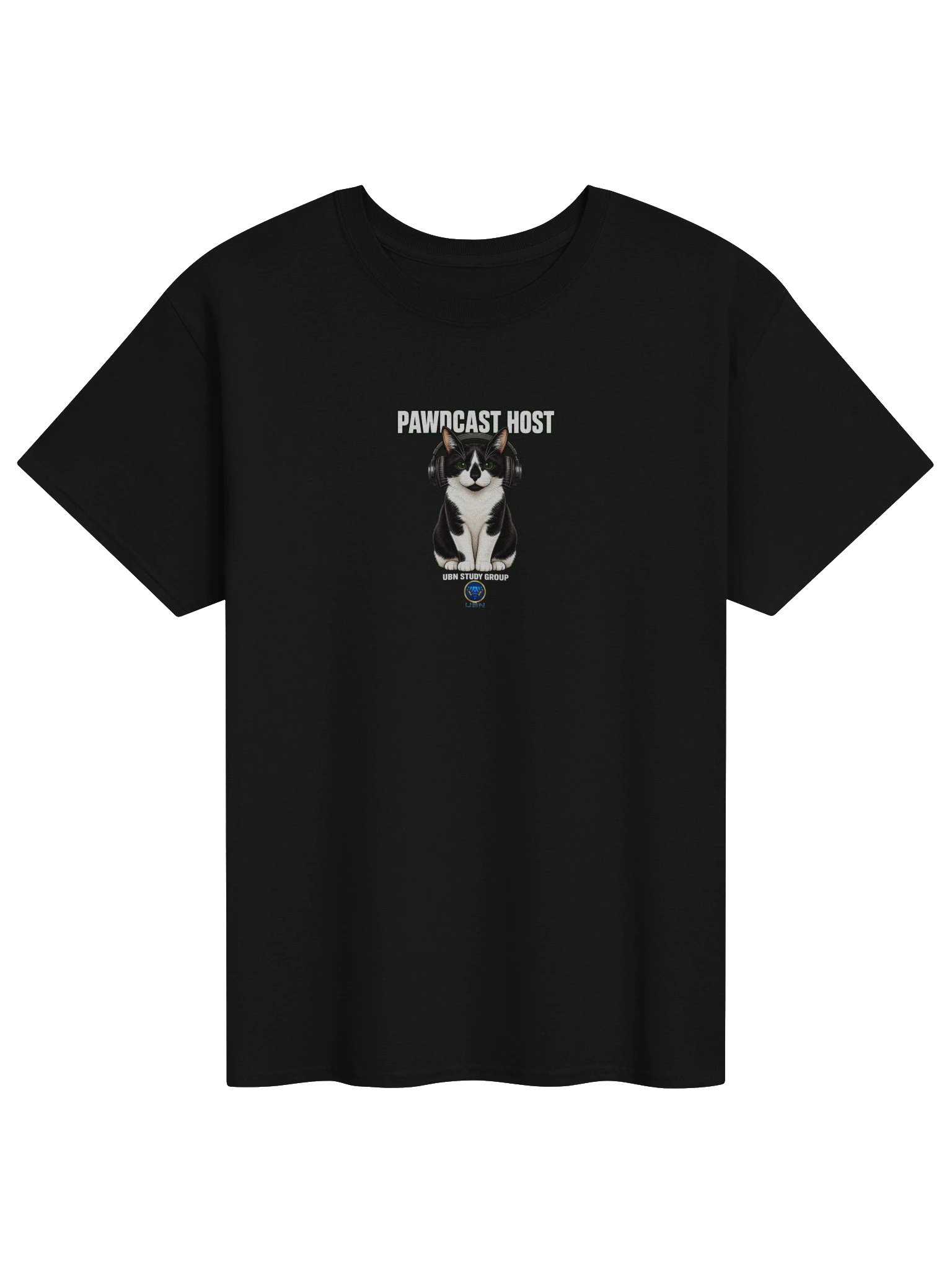 Pawdcast Host Tee (Mister Kitty) product image (1)