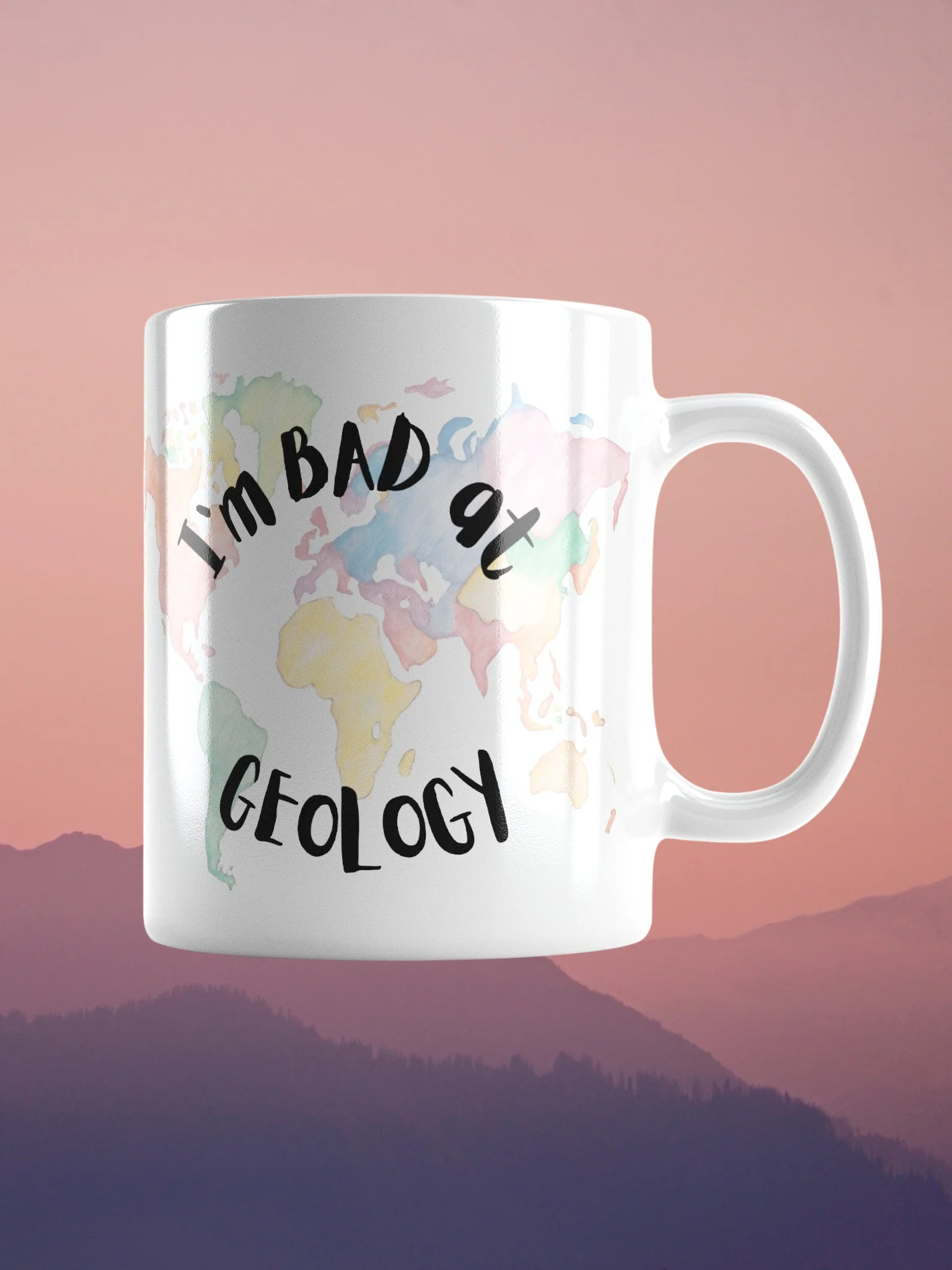 Bad at Geology Mug product image (1)