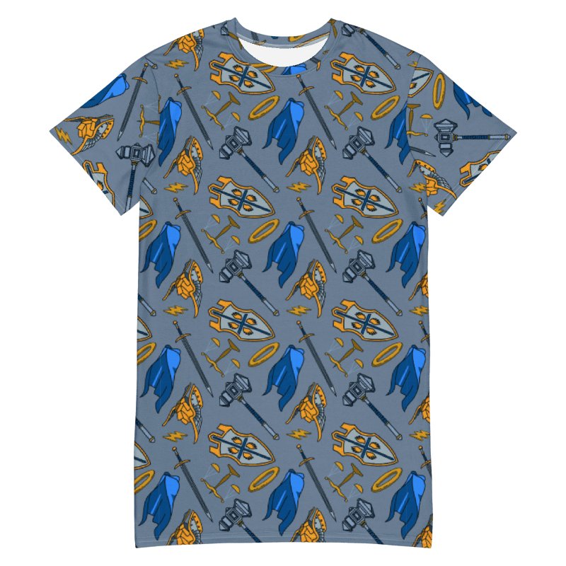 Paladin T-shirt Dress product image (1)