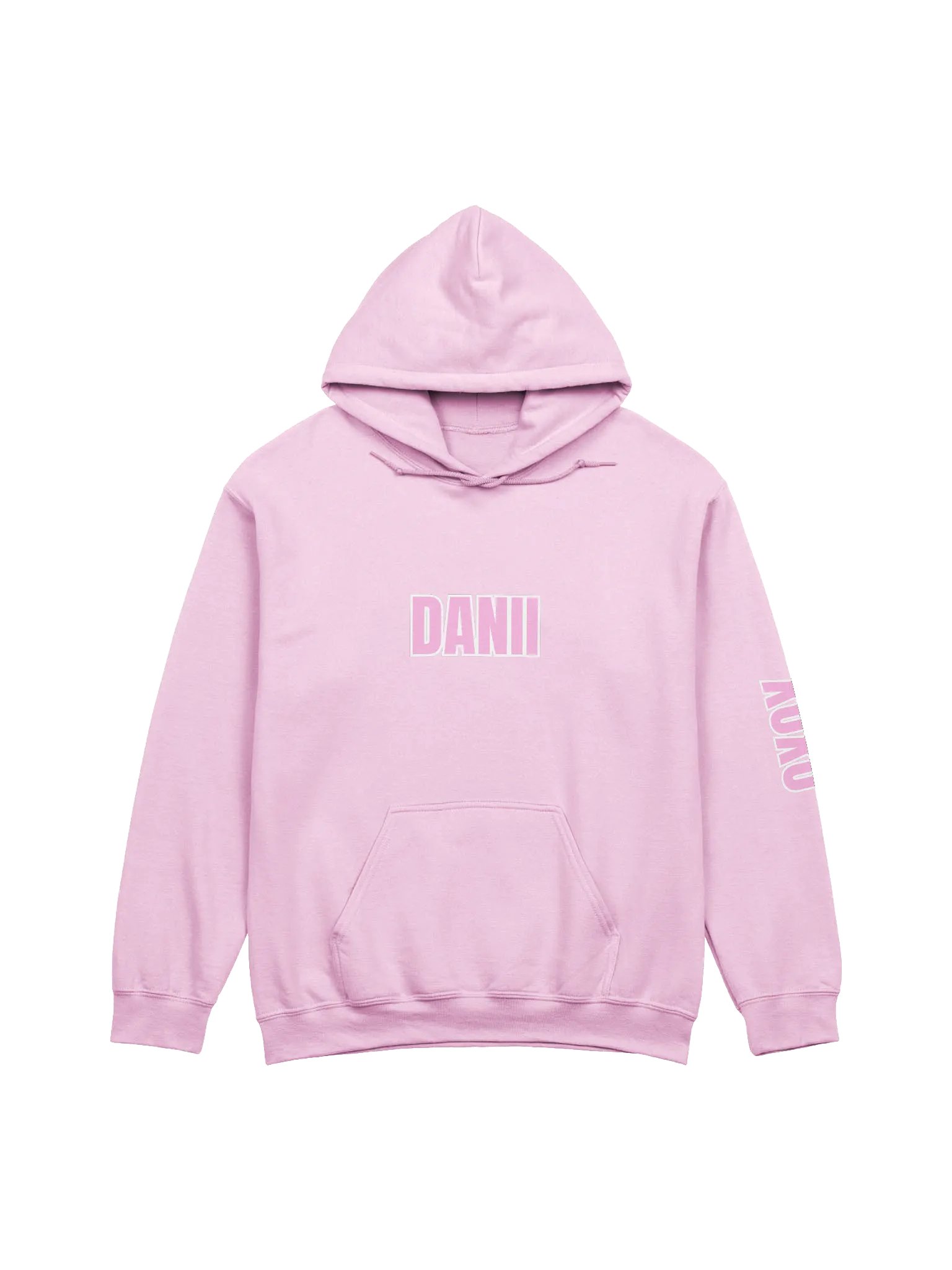 DANII XOXO PINK HOODIE product image (1)