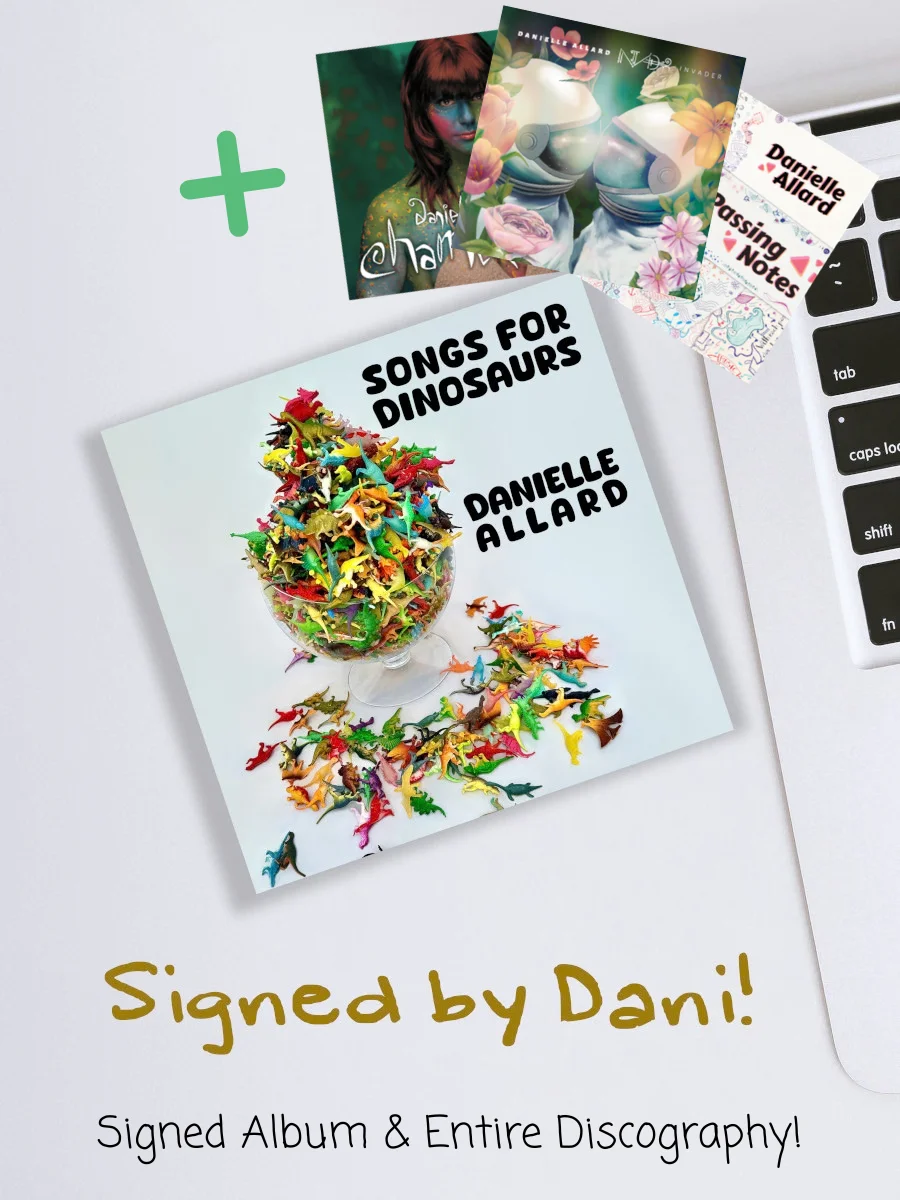 Songs for Dinosaurs - SIGNED Physical Album with Entire Discography (4 Albums)! [PRE-ORDER] product image (1)