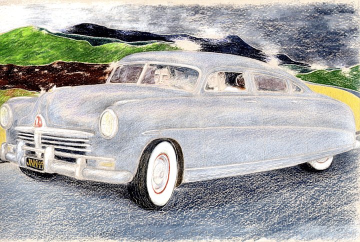 Sal, Dean & '49 Hudson 05.05.01 print product image (1)