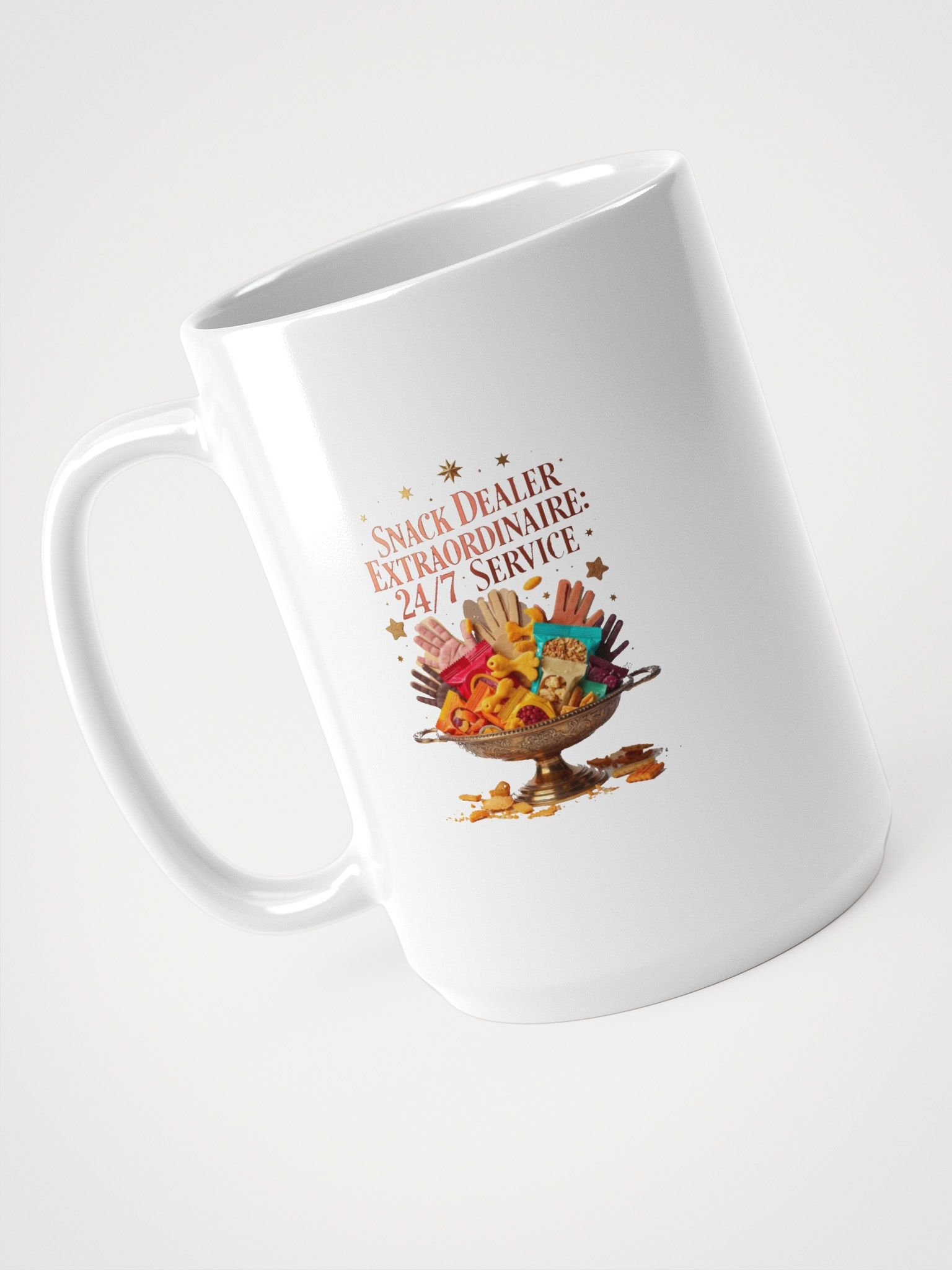 Snack Dealer Extraordinaire mug | 24/7 Service Funny Mom Humor Gift product image (4)