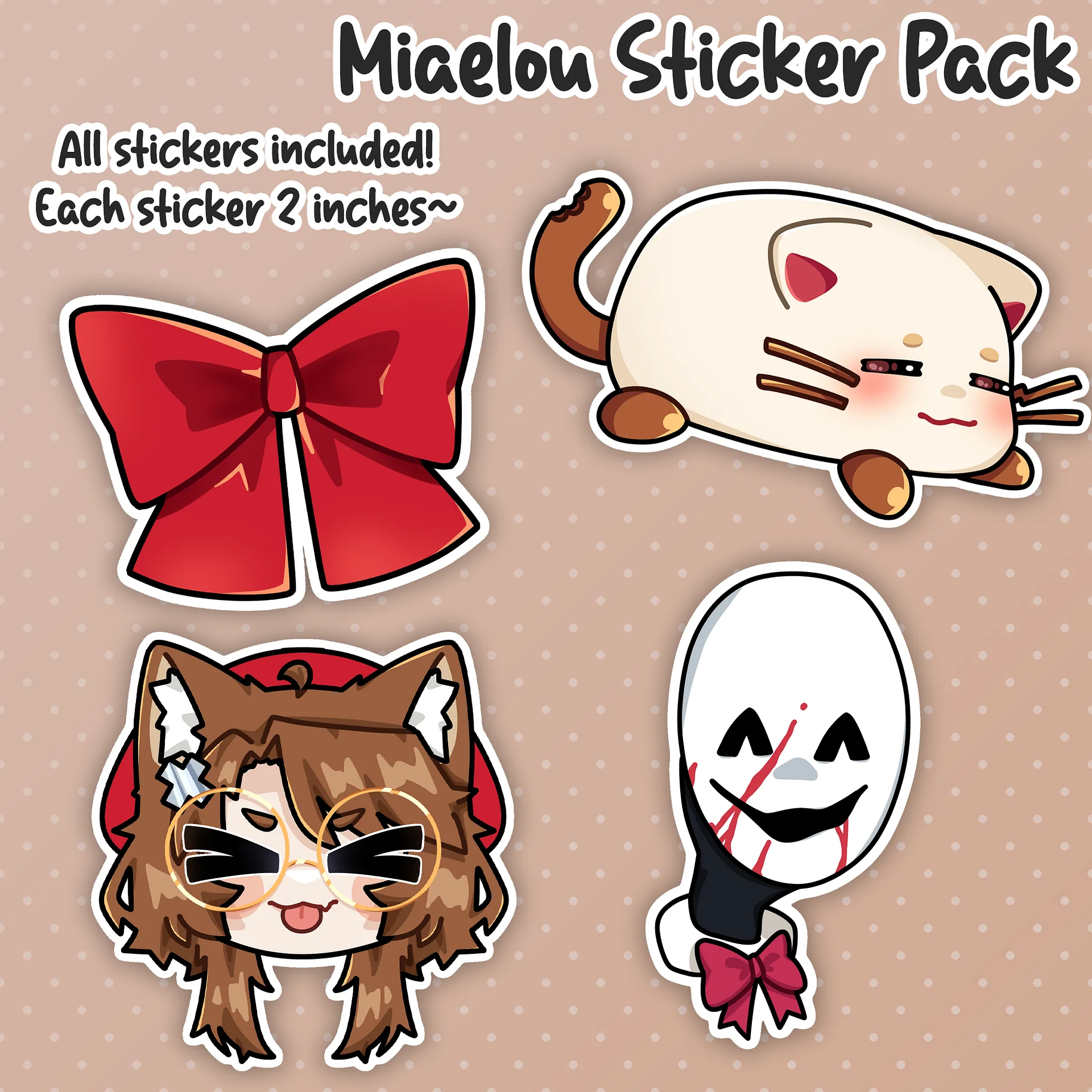 Miaelou Sticker Pack product image (1)