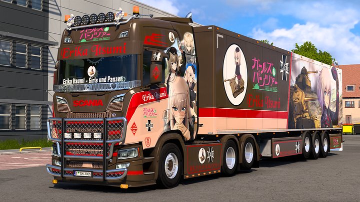 [ETS2] Erika Itsumi - Girls und Panzer [Combo Skin] product image (1)