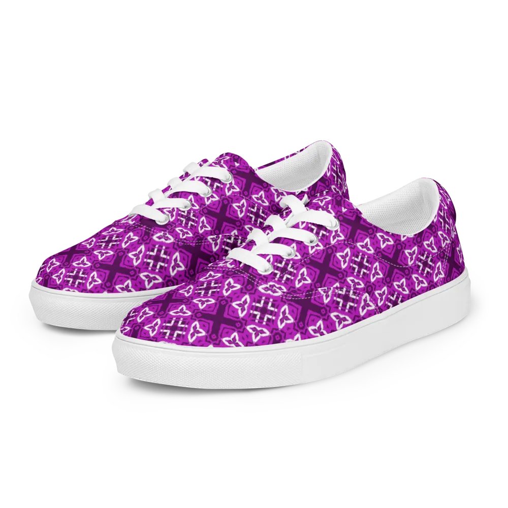 Geometric Fusion Lace-Up Shoes product image (8)