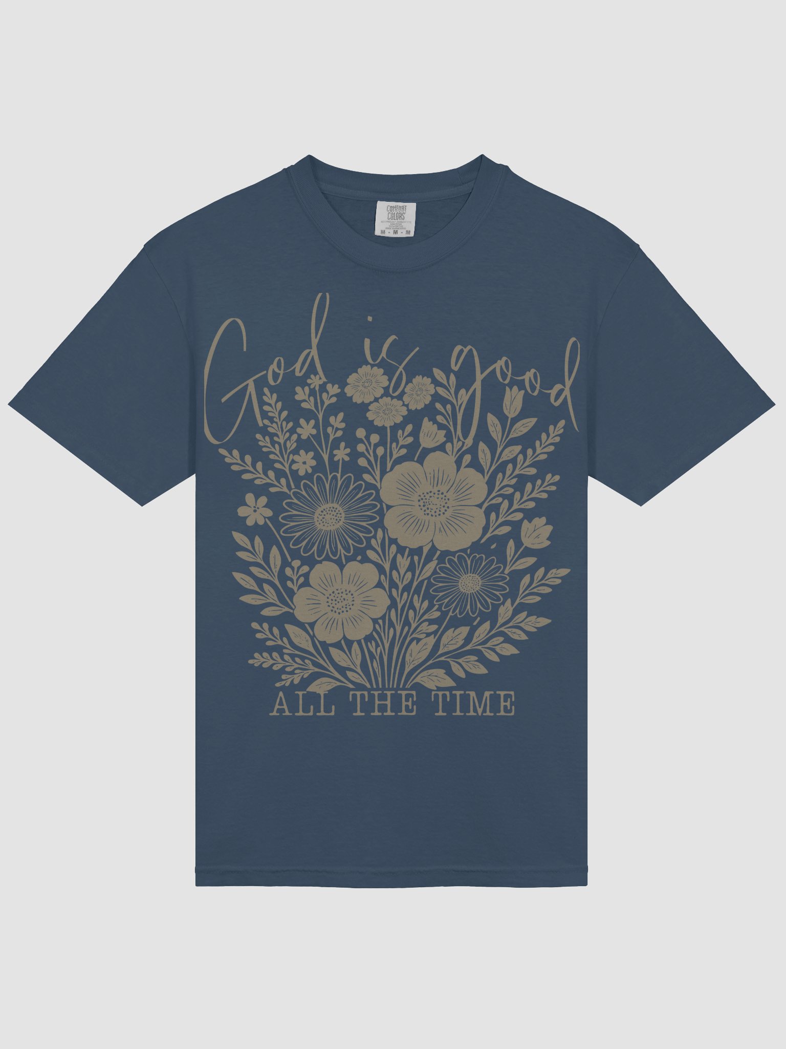 God is Good Floral T-Shirt product image (37)