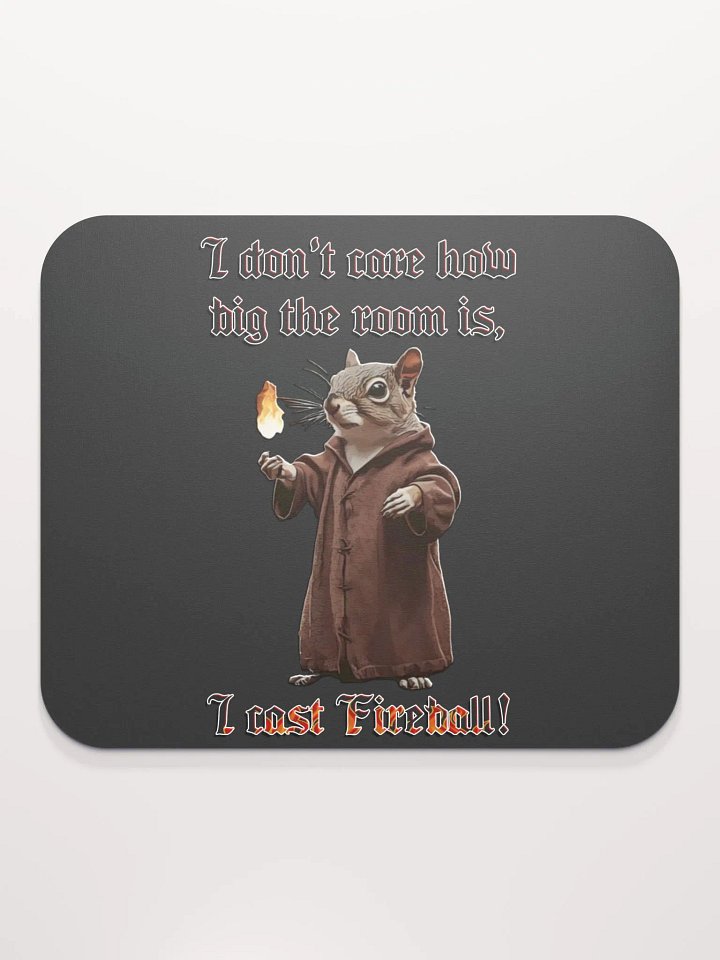 Waffles Fireball Mouse Pad product image (2)