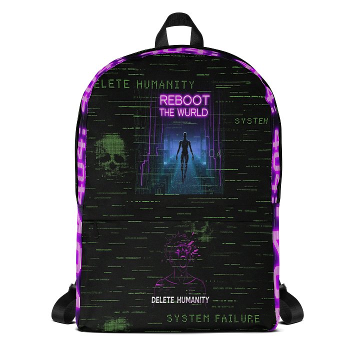 Delete Humanity Backpack product image (1)