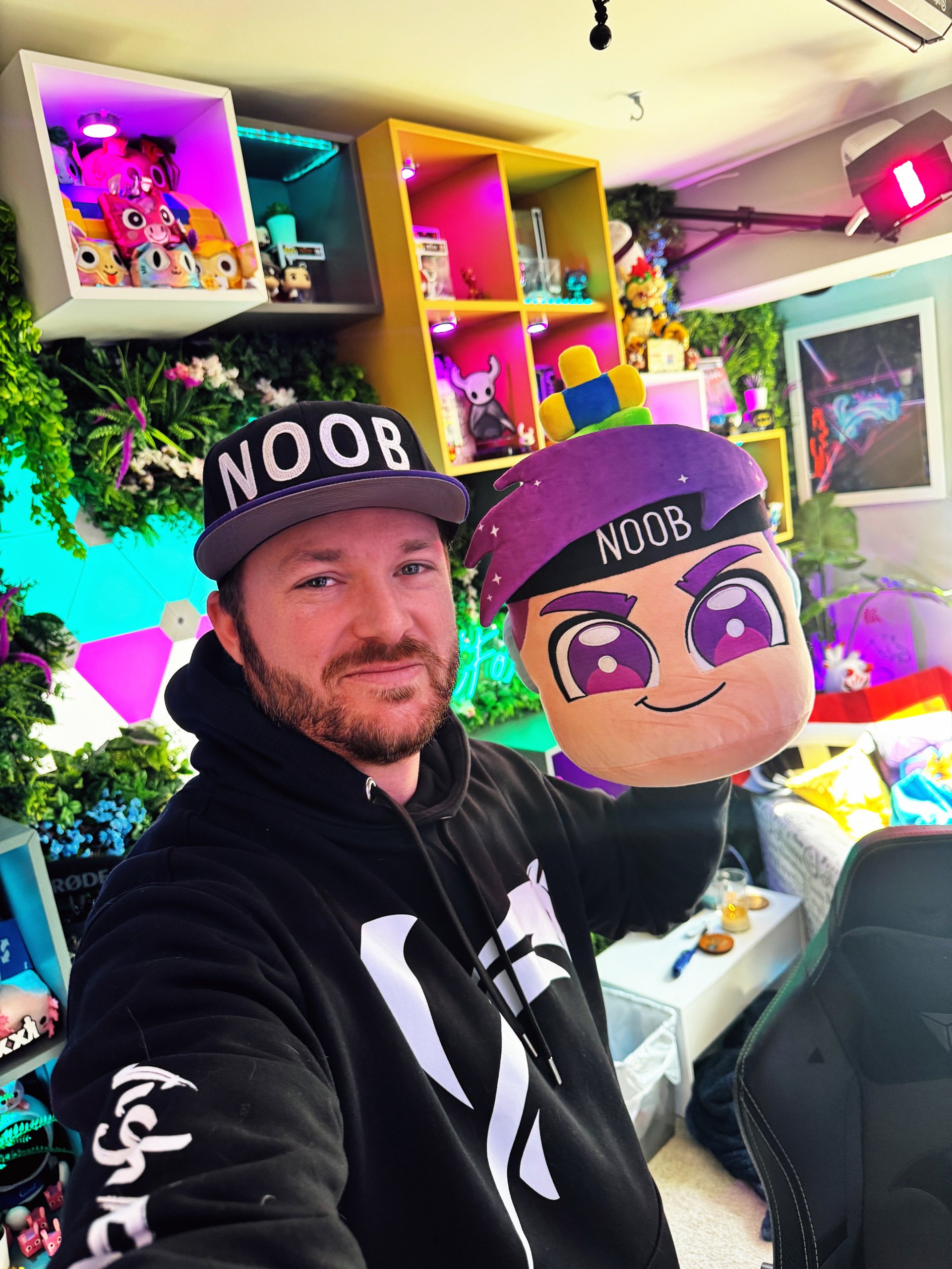 *Signed* NightFoxx Head Plush product image (3)