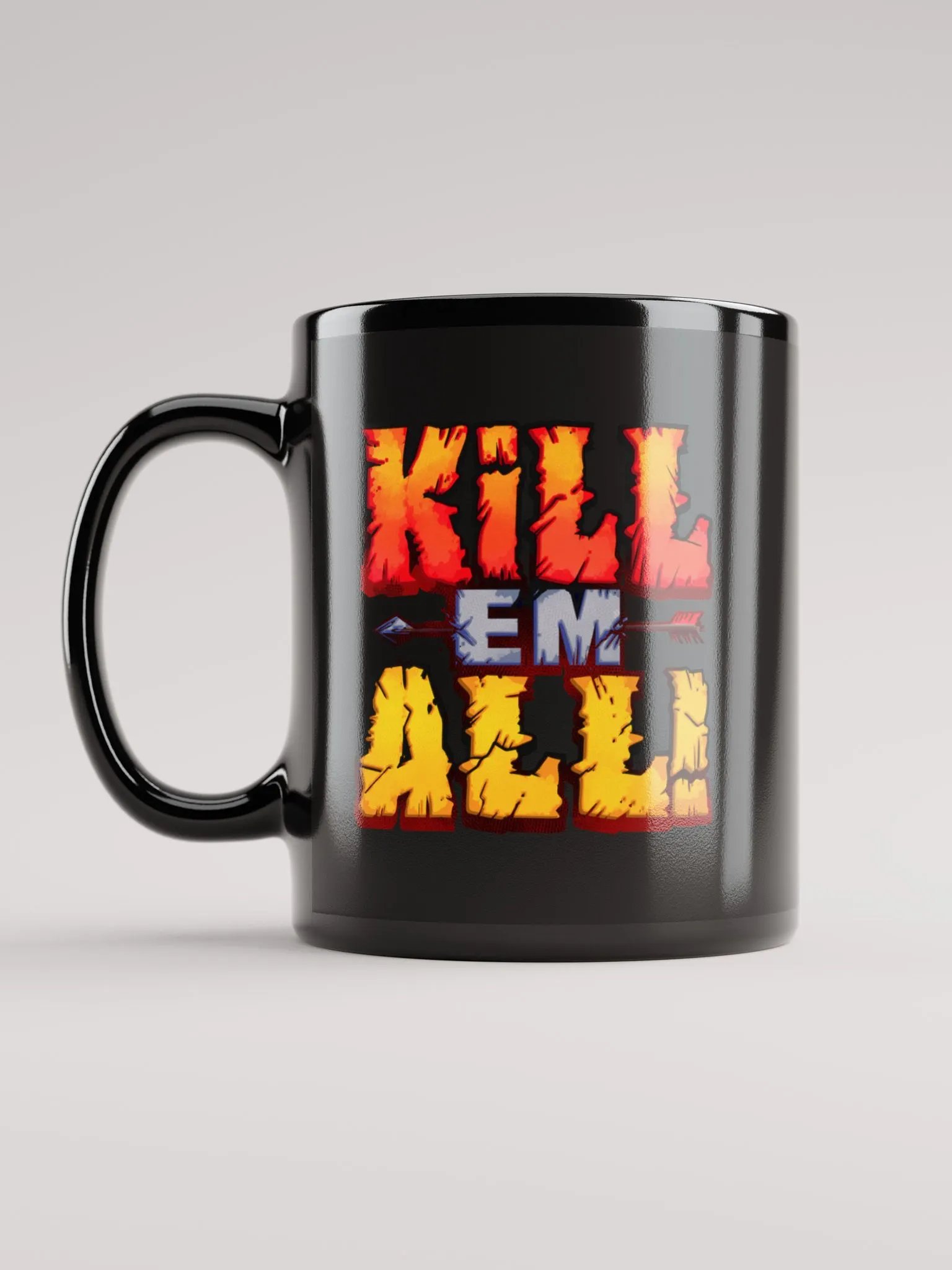 Kill´em all black mug product image (3)