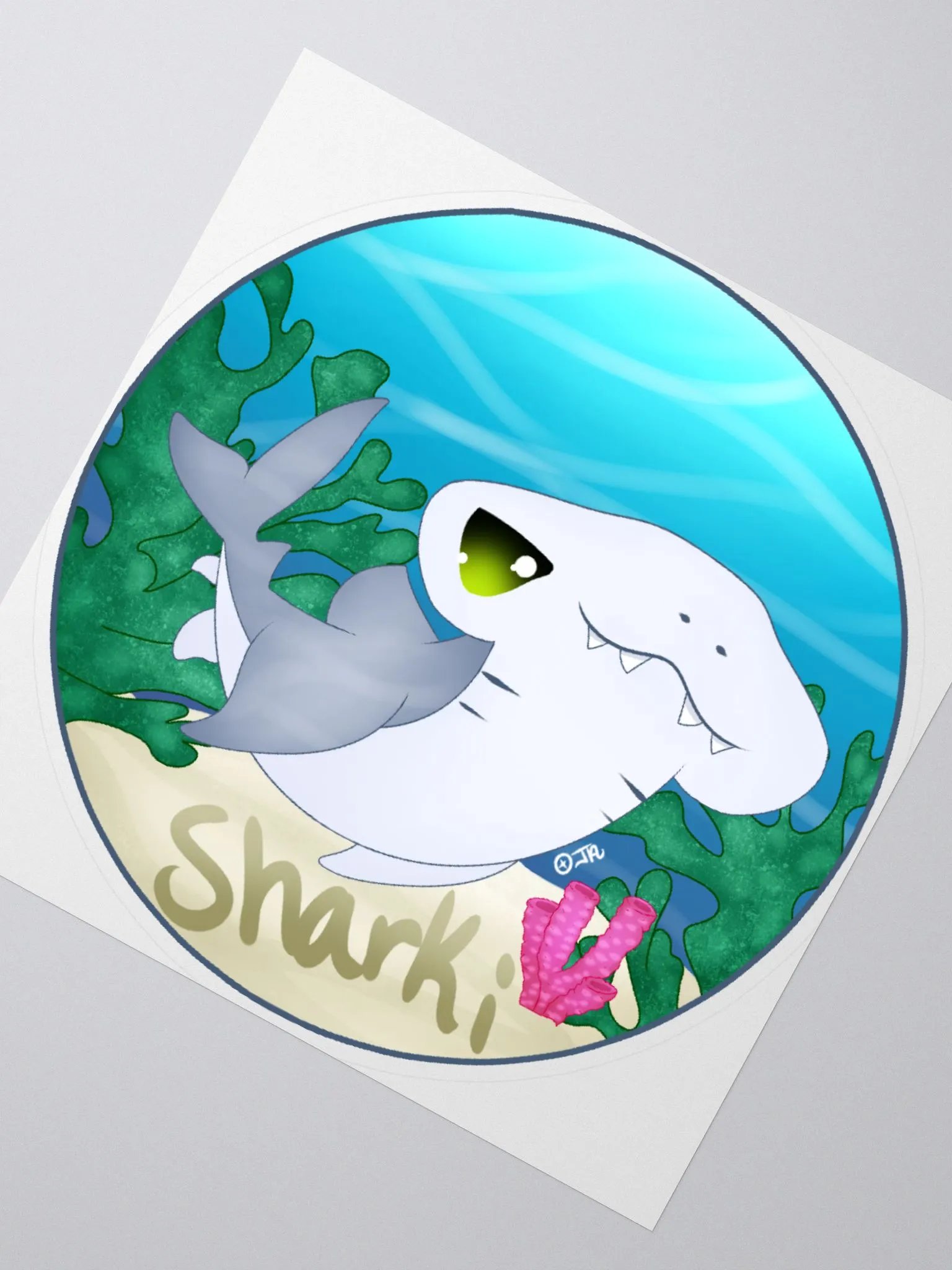 Sharki sticker product image (2)