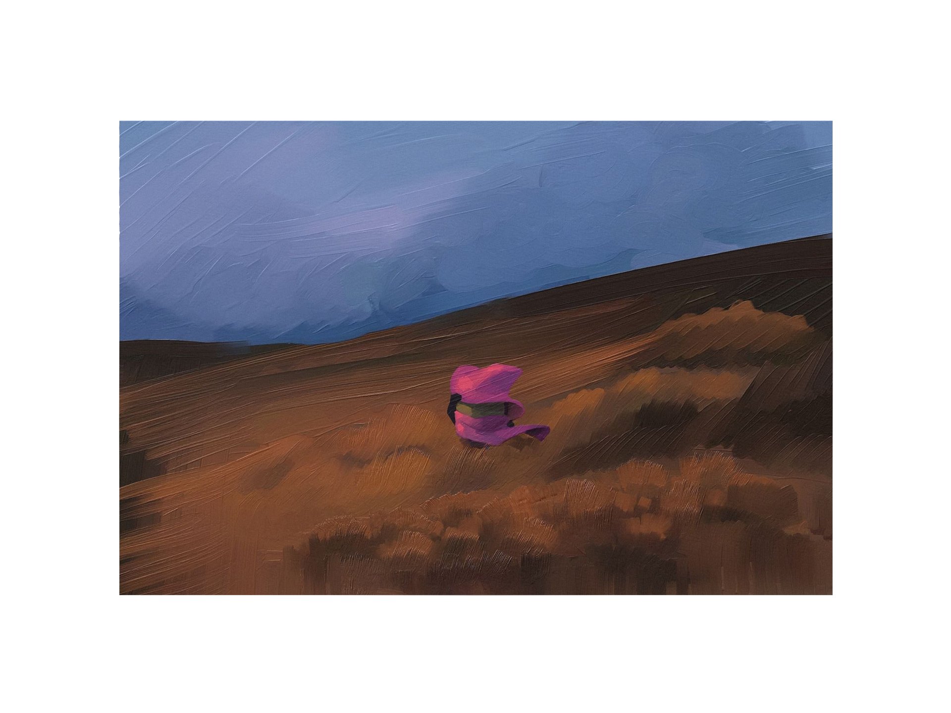 Comet in Outskirts Poster product image (1)