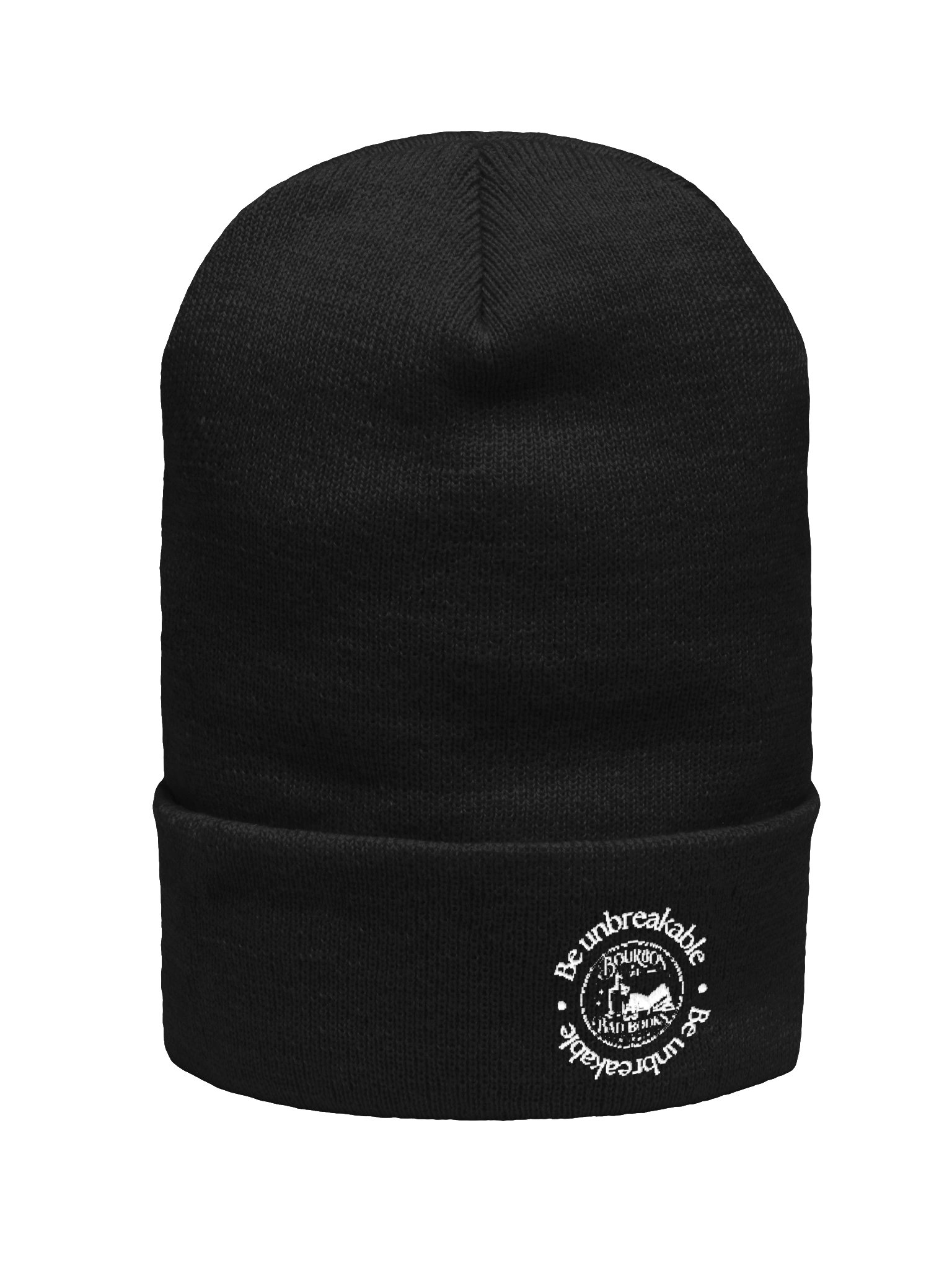 "Be Unbreakable" Cuffed Beanie product image (4)
