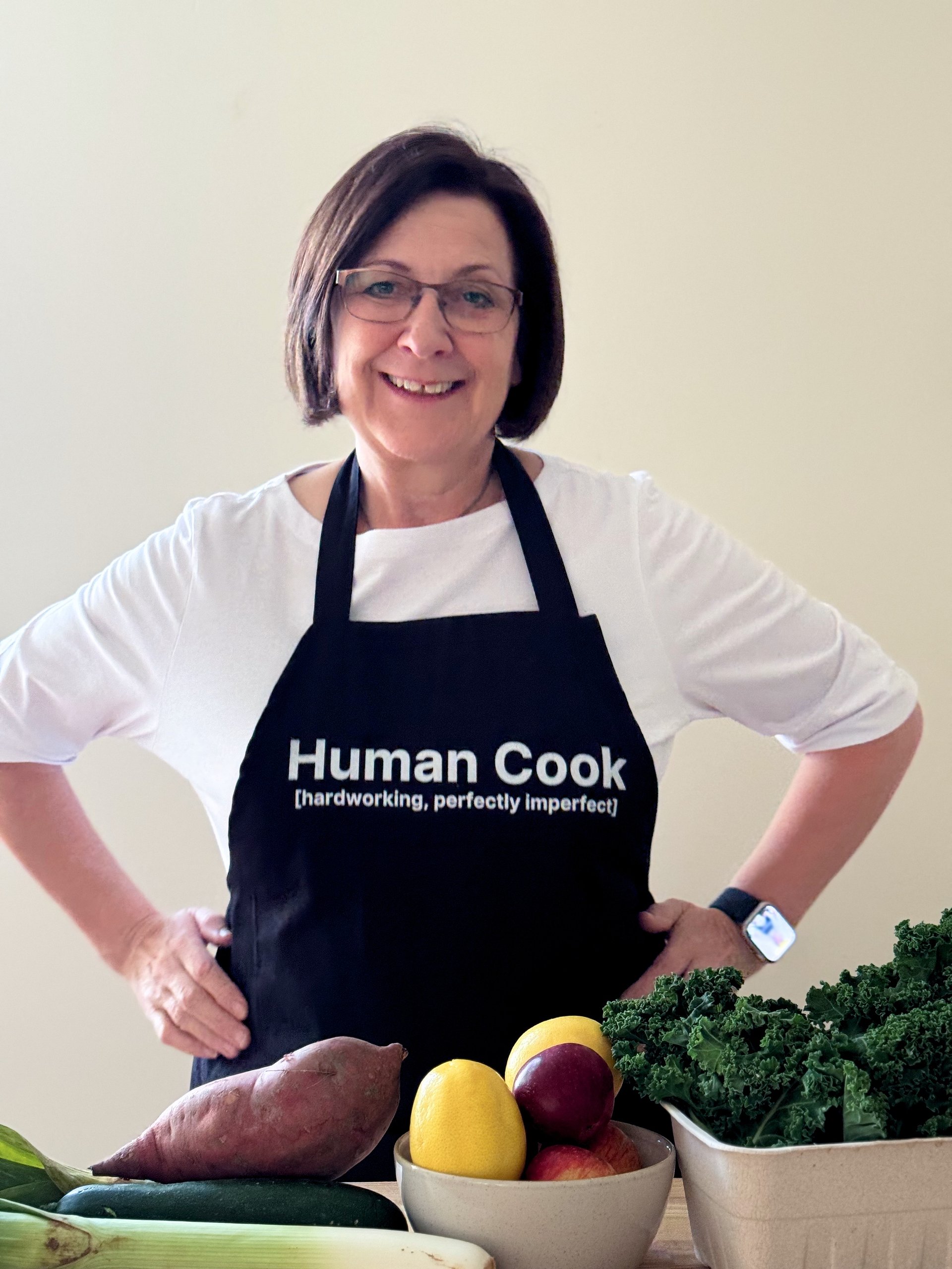 Imperfect Human Cook Apron (Organic Cotton) product image (1)