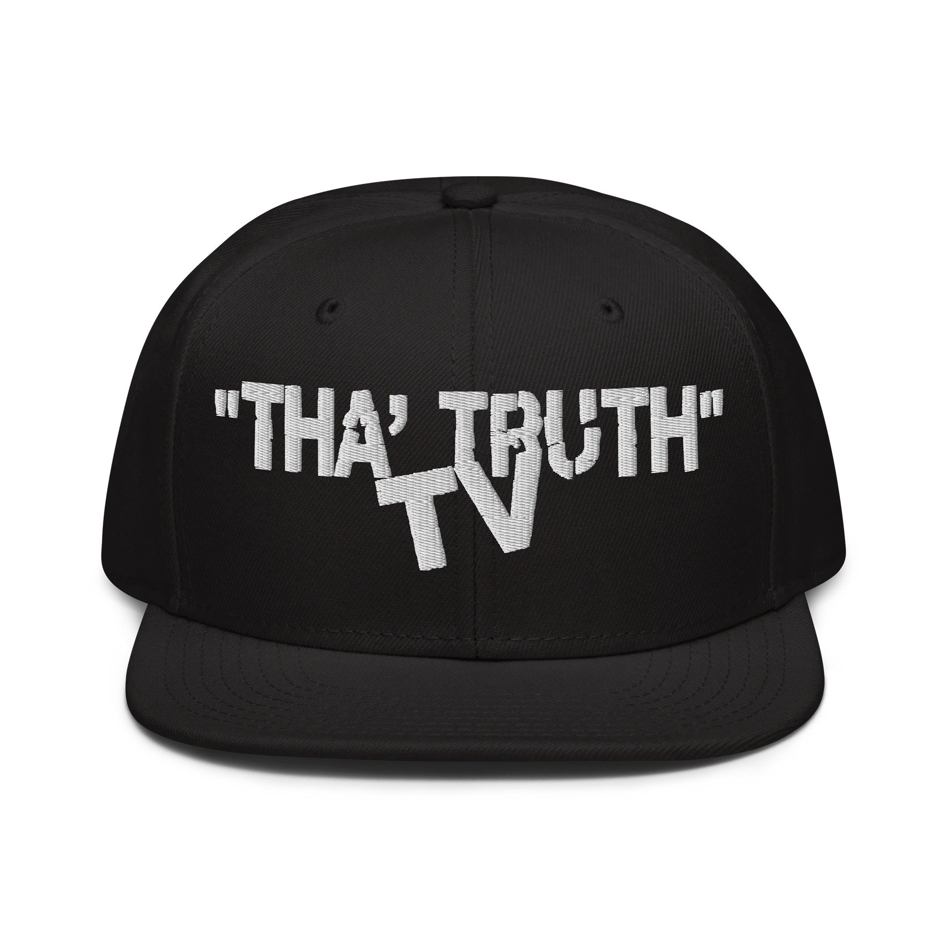 "THA' TRUTH" TV- SNAPBACK HAT product image (1)