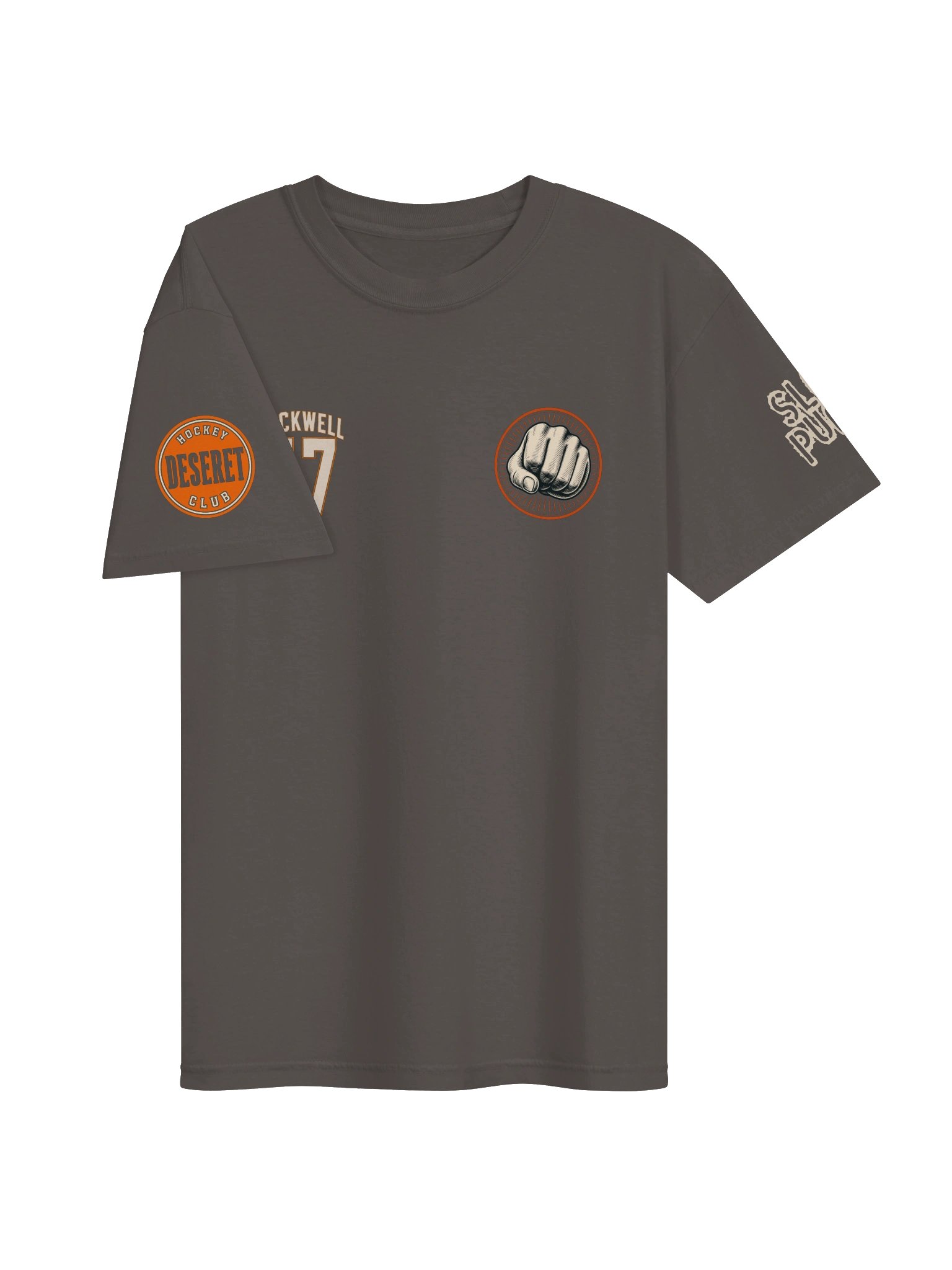 Deseret Hockey Club "Crush Thine Enemies" Heavyweight Tee product image (3)