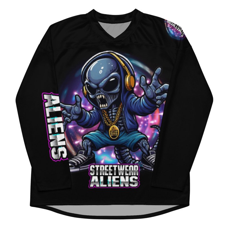 LIMITED EDITION - CNX Core All-over print Unisex Long Sleeve Tee — Streetwear Aliens 002 product image (1)