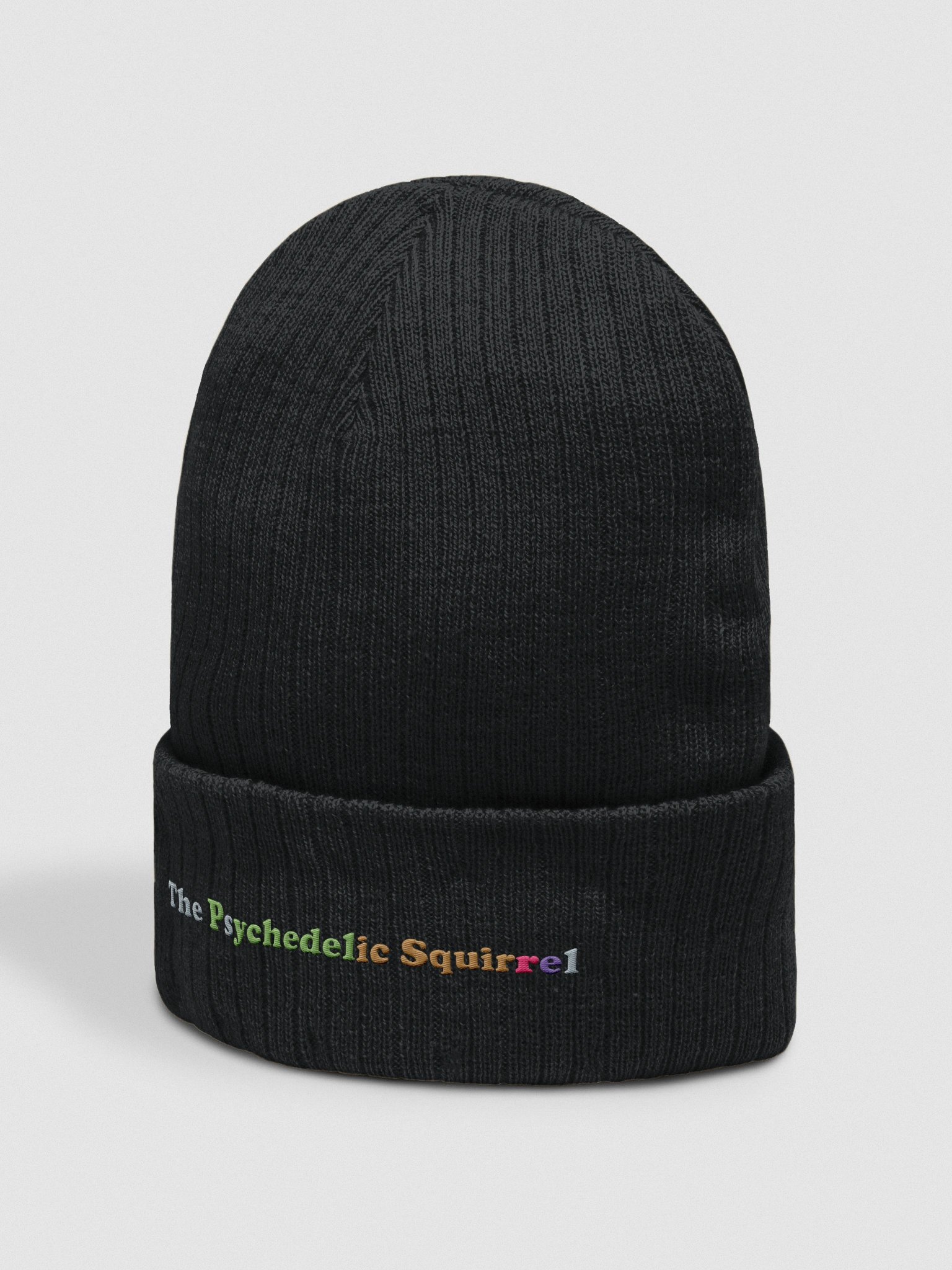 The Psychedelic Squirrel Beanie Words product image (2)