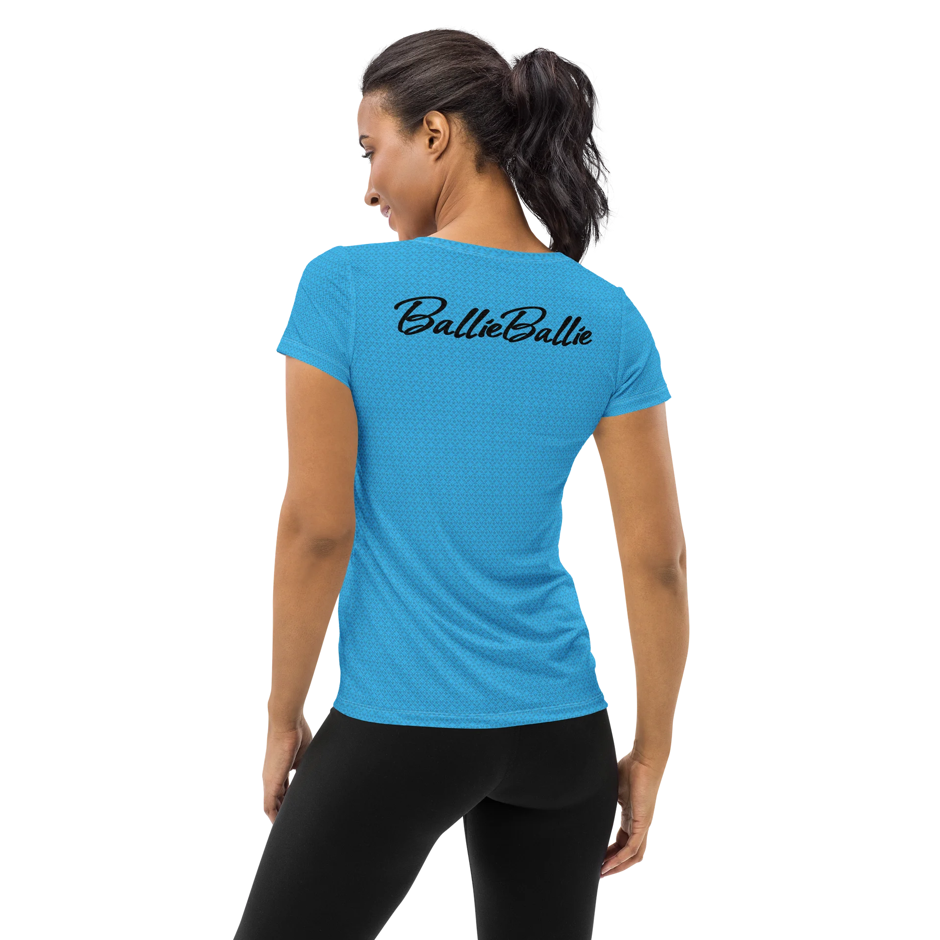 Sportshirt Deep Sky Blue product image (2)