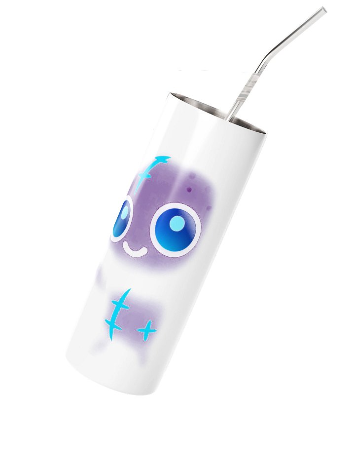 Void Stitchling — White Stainless Steel Tumbler product image (2)