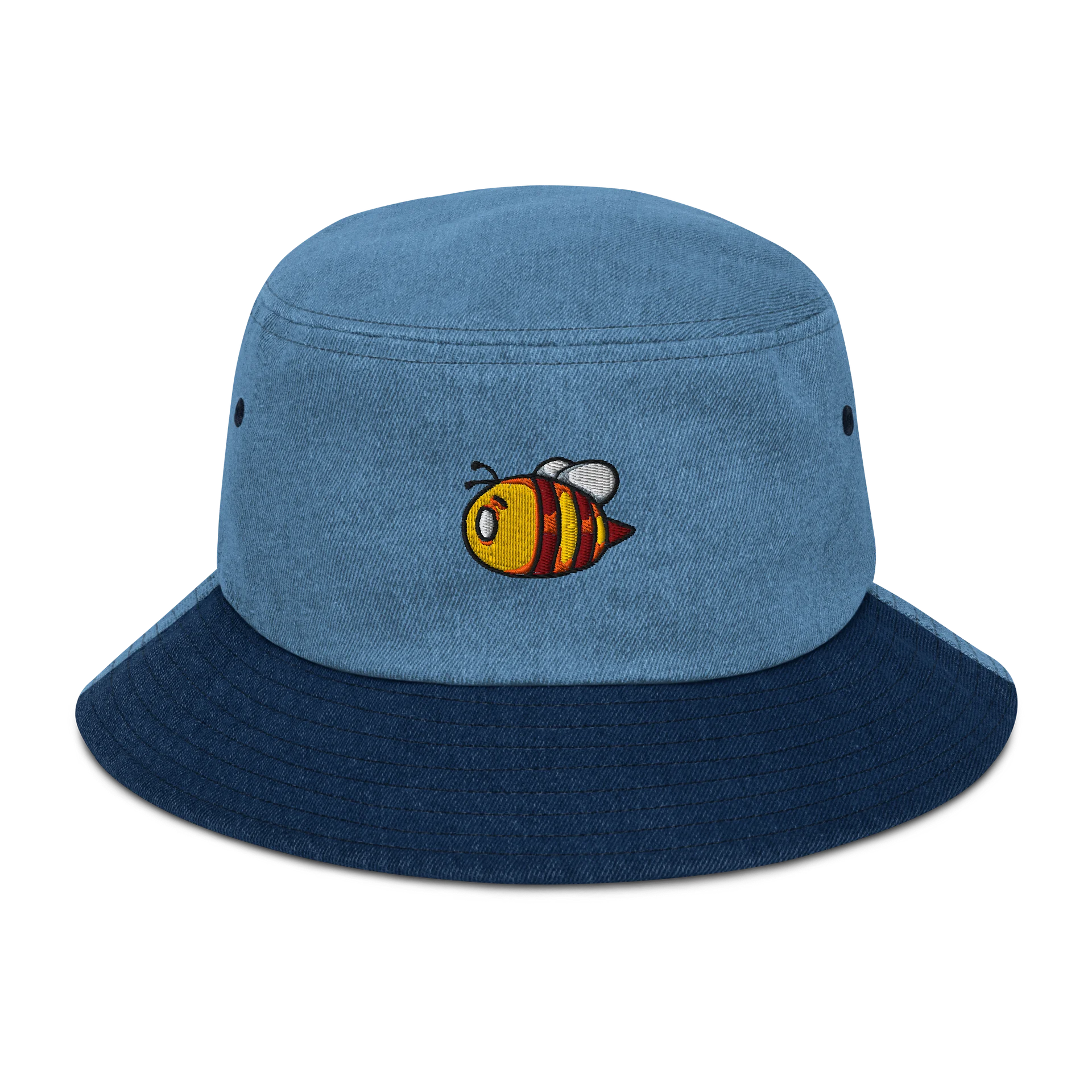 Buzzworthy Denim Bee Bucket Hat product image (1)