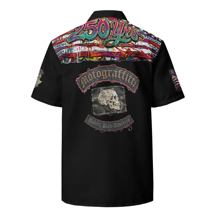 MötoGraffitti Club Shirt Old School (the 250 yr USA Anniversary vers) product image (2)