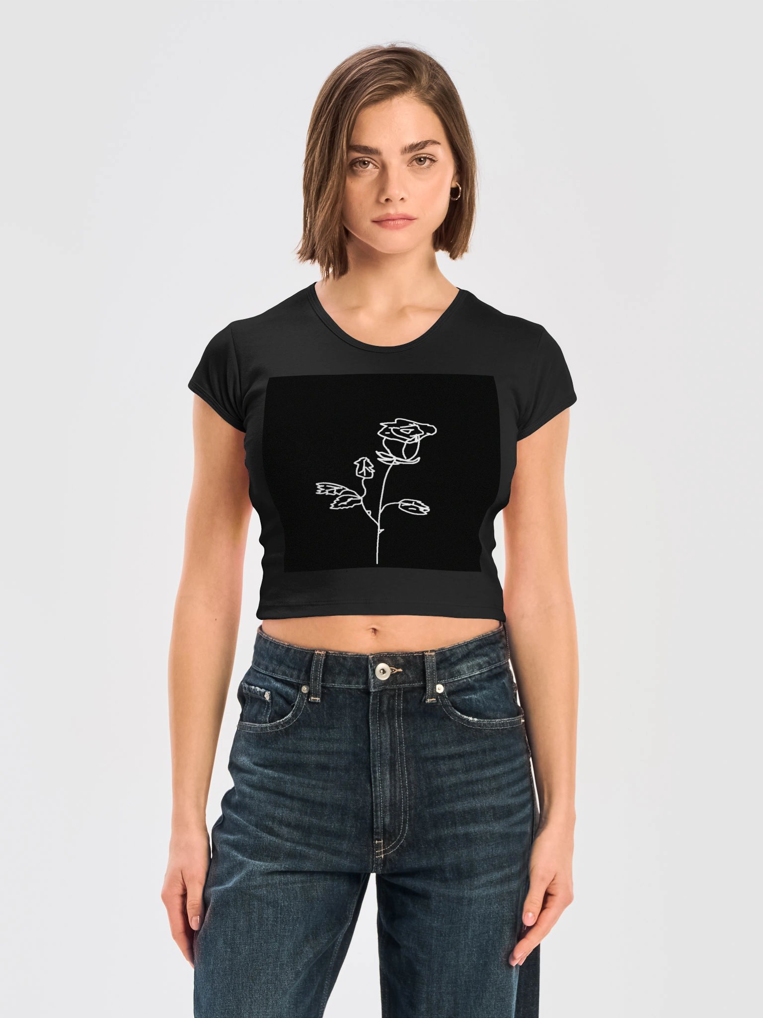 Rose Cropped tee product image (3)